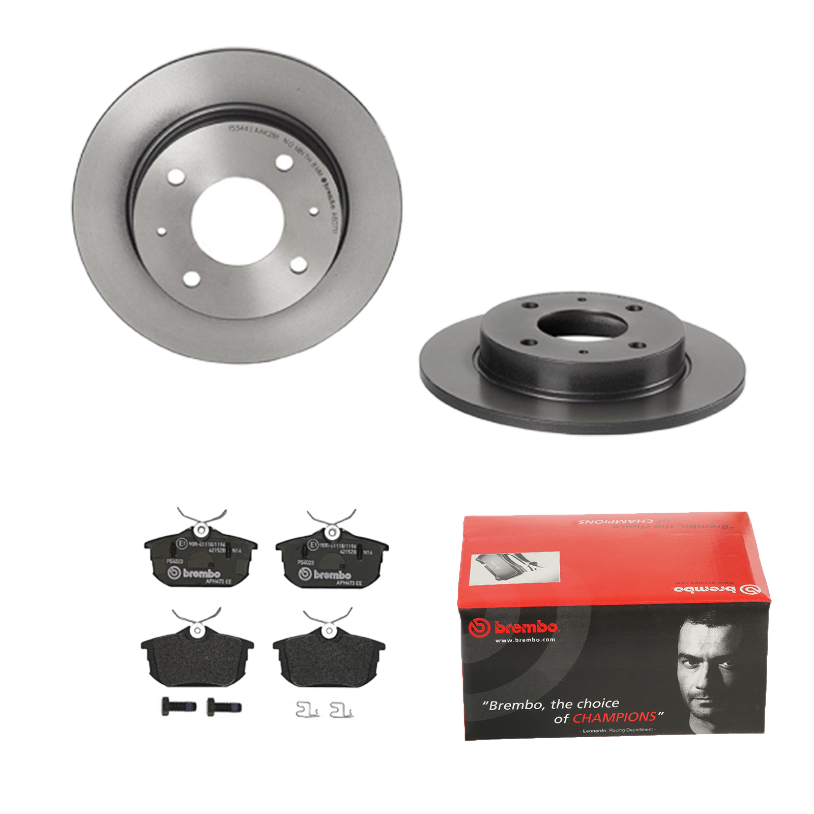 BREMBO Bremsensatz, Scheibenbremse ijdtidjcd0 Hinterachse Voll 250mm 10mm für VOLVO MITSUBISHI PROTON NISSAN SMART HAIMA (FAW)