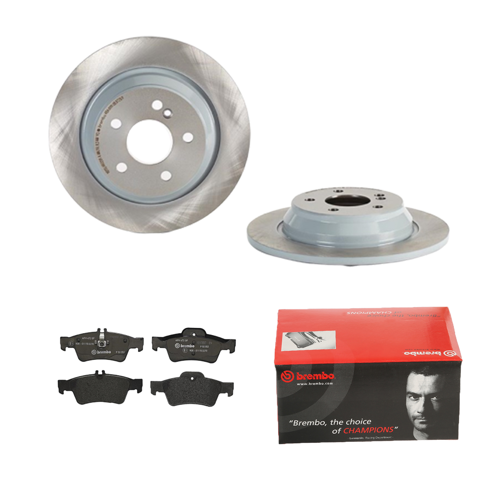 BREMBO Bremsensatz, Scheibenbremse ijdtidje76 Hinterachse Voll 300mm 11mm für MERCEDES-BENZ