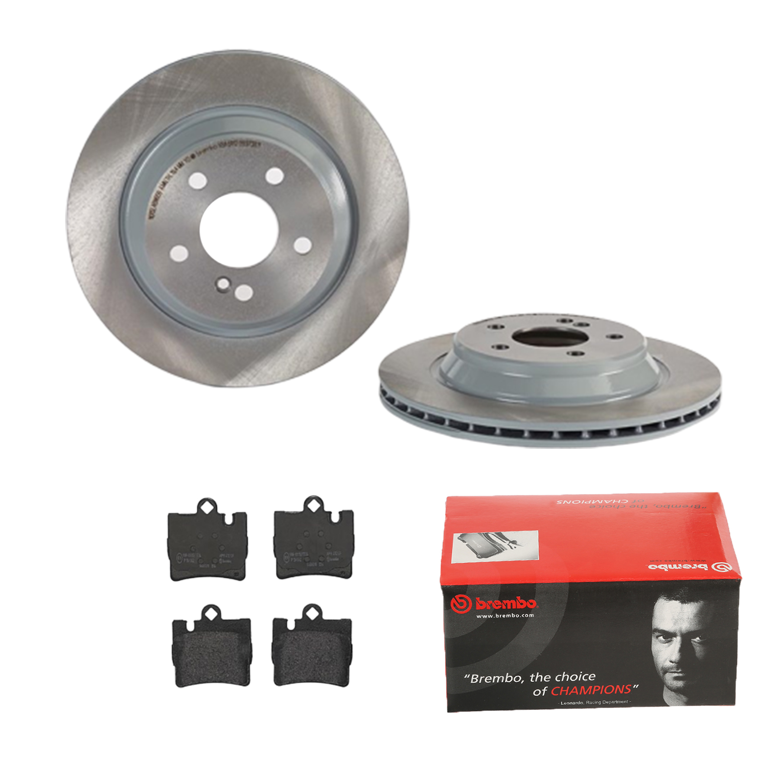 BREMBO Bremsensatz, Scheibenbremse ijdtidjej8 Hinterachse Innenbelüftet 300mm 22mm für MERCEDES-BENZ