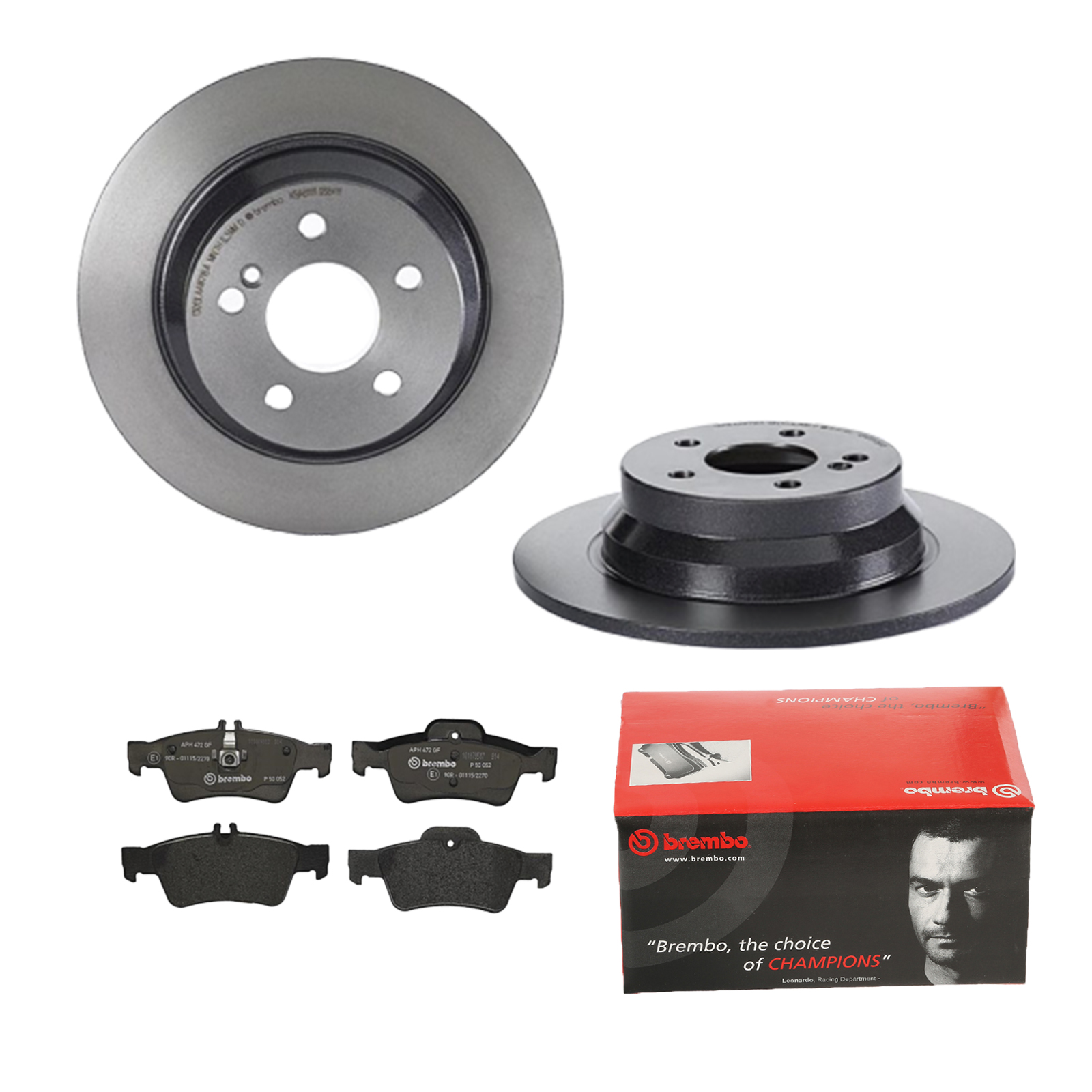 BREMBO Bremsensatz, Scheibenbremse ijdtidjhj6 Hinterachse Voll 300mm 10mm für MERCEDES-BENZ
