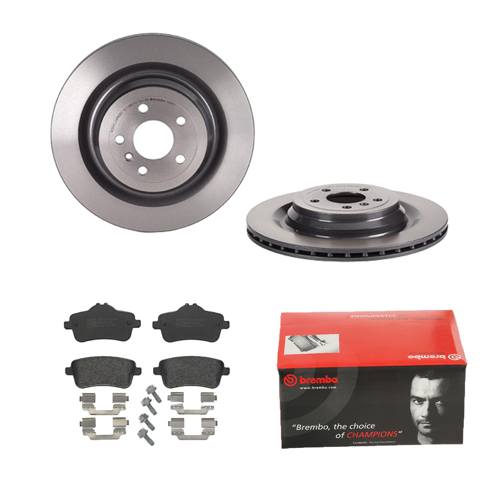 BREMBO Bremsensatz, Scheibenbremse ijdtidjld4 Hinterachse Innenbelüftet 345mm 22mm für MERCEDES-BENZ BRABUS