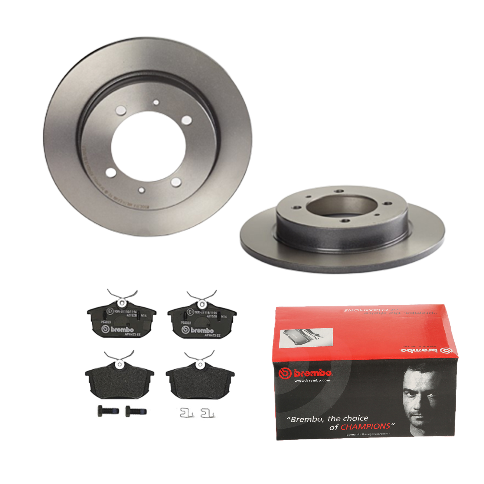 BREMBO Bremsensatz, Scheibenbremse ijdtidjo10 Hinterachse Voll 260mm 10mm für VOLVO MITSUBISHI PROTON SMART NISSAN HAIMA (FAW)