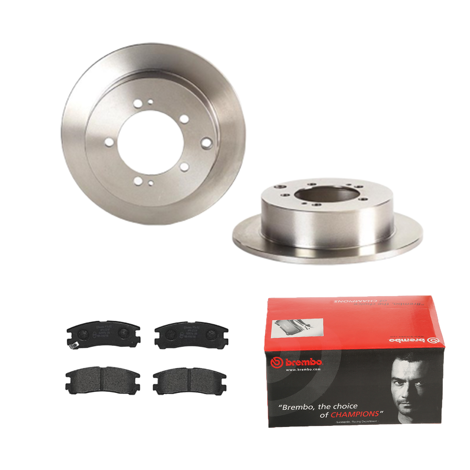 BREMBO Bremsensatz, Scheibenbremse ijdtidjov0 Hinterachse Voll 262mm 9mm für MITSUBISHI PROTON NISSAN
