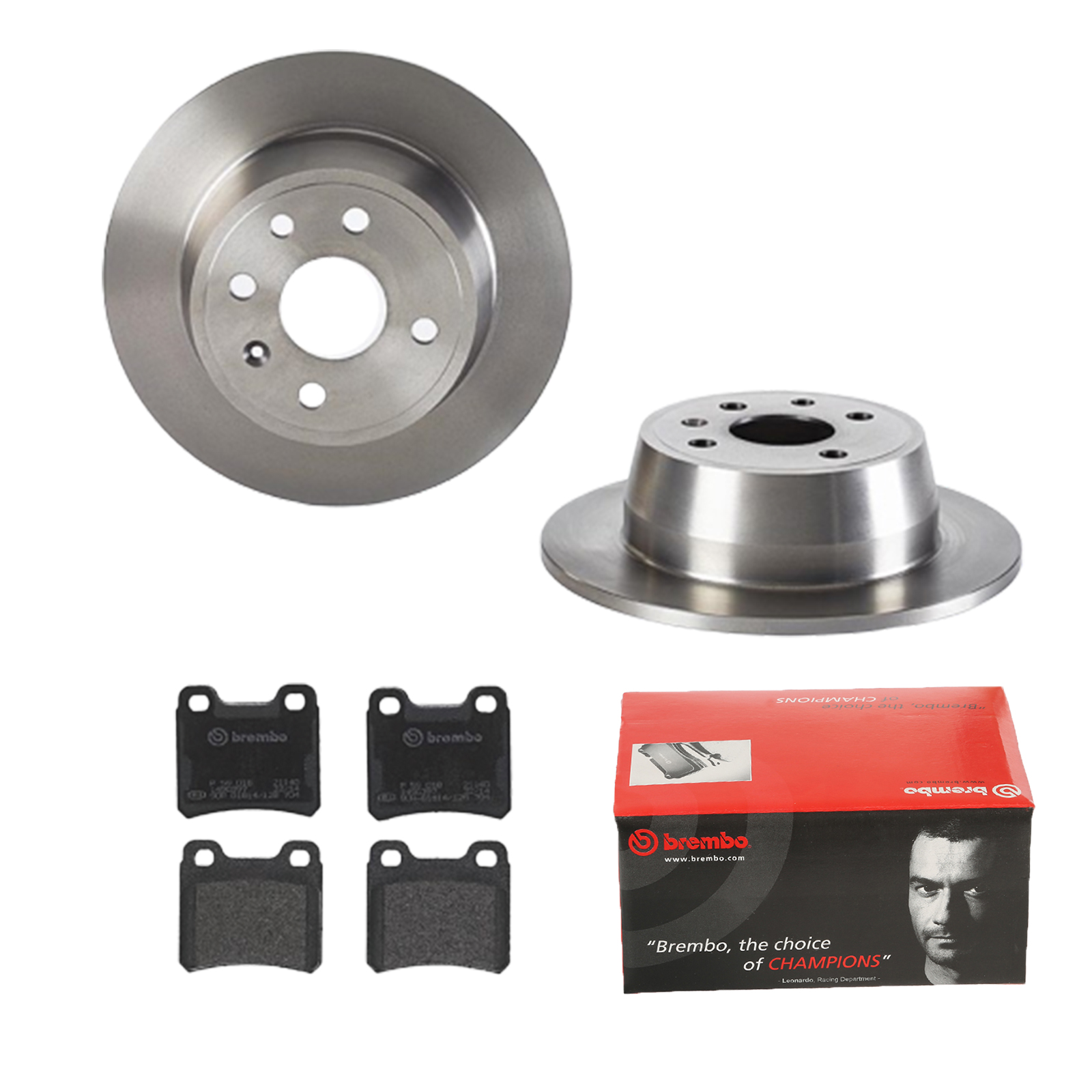 BREMBO Bremsensatz, Scheibenbremse ijdtidjpv6 Hinterachse Voll 260mm 10mm für OPEL VAUXHALL SAAB GENERAL MOTORS