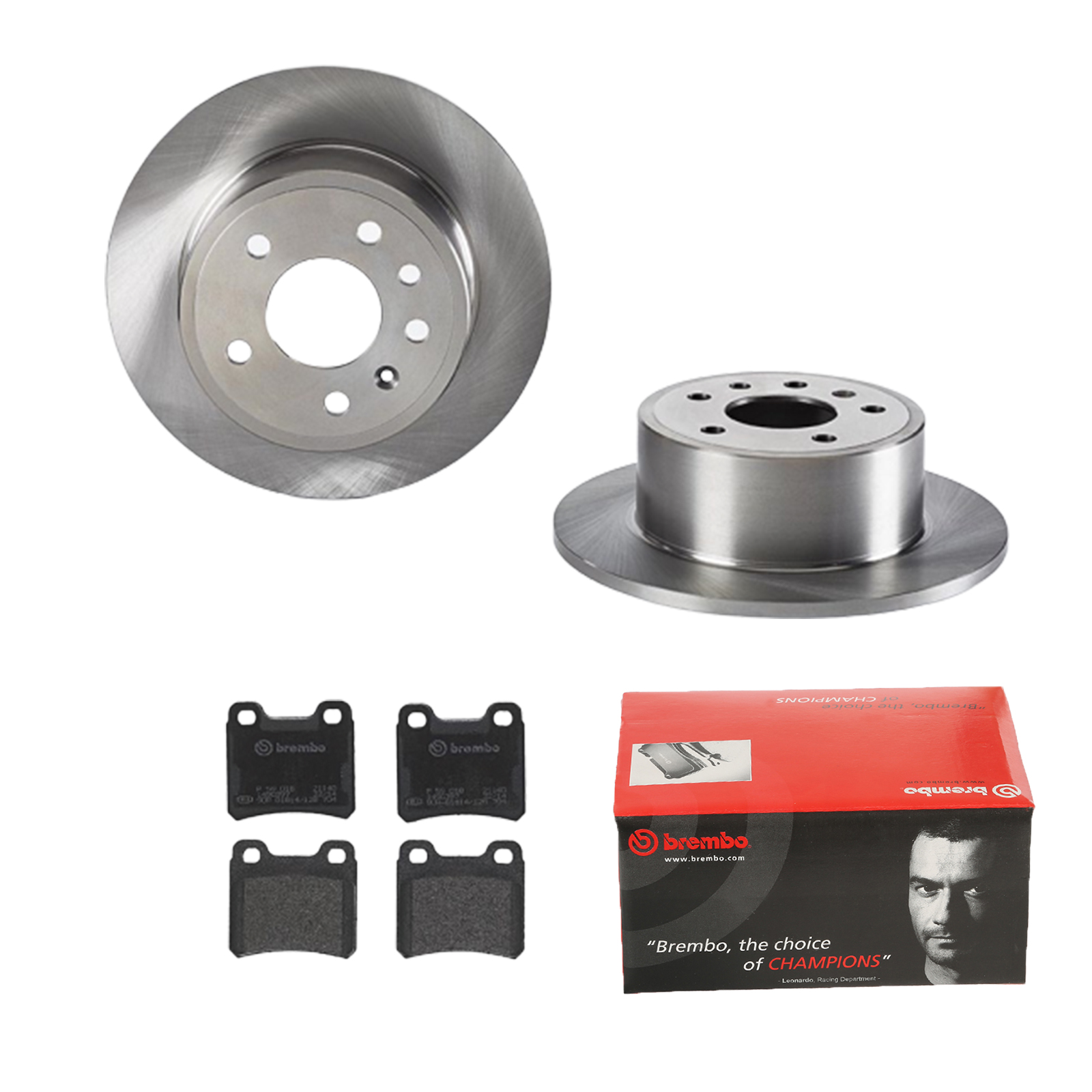BREMBO Bremsensatz, Scheibenbremse ijdtidjq78 Hinterachse Voll 270mm 10mm für VAUXHALL OPEL SAAB GENERAL MOTORS