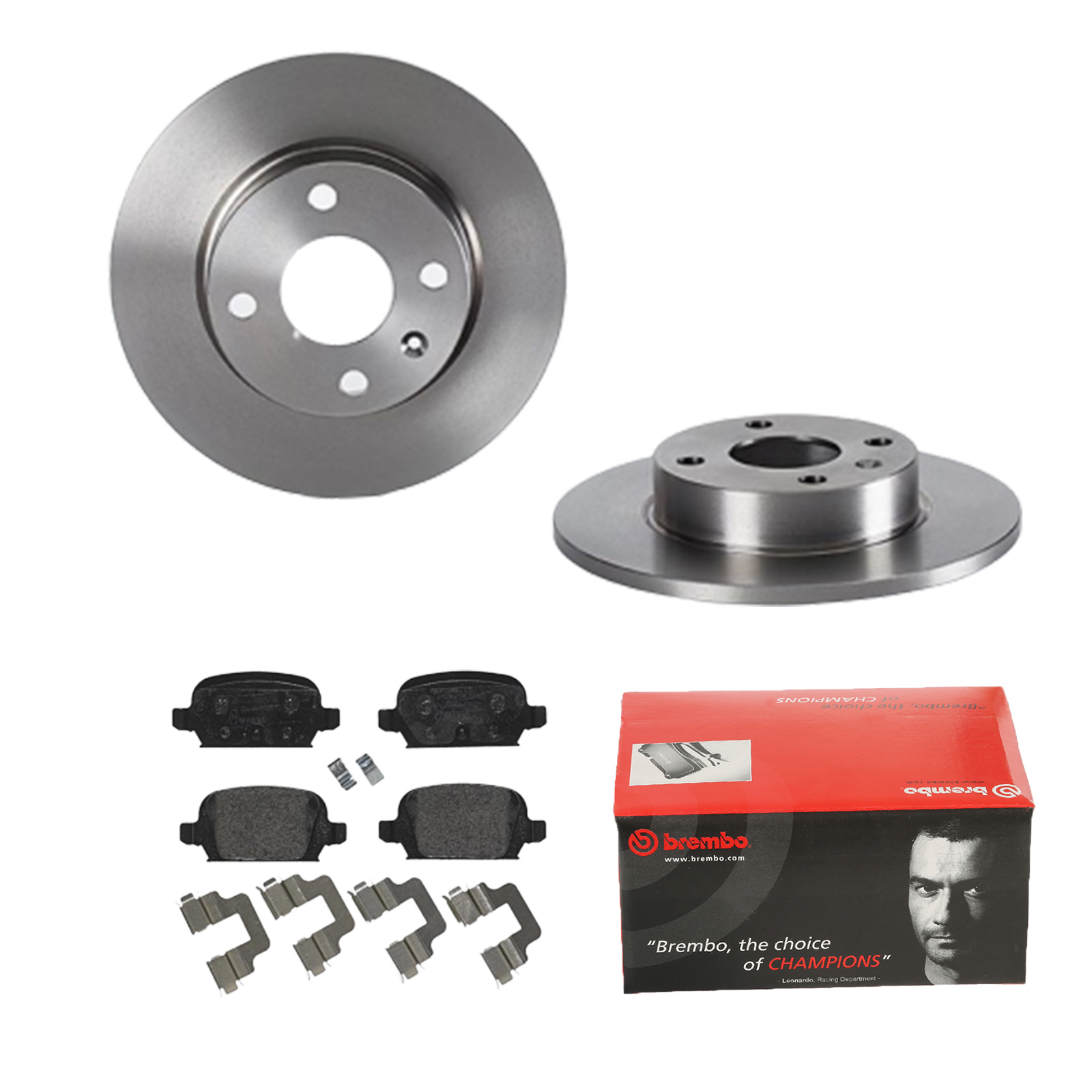 BREMBO Bremsensatz, Scheibenbremse ijdtidjr18 Hinterachse Voll 240mm 10mm für OPEL VAUXHALL