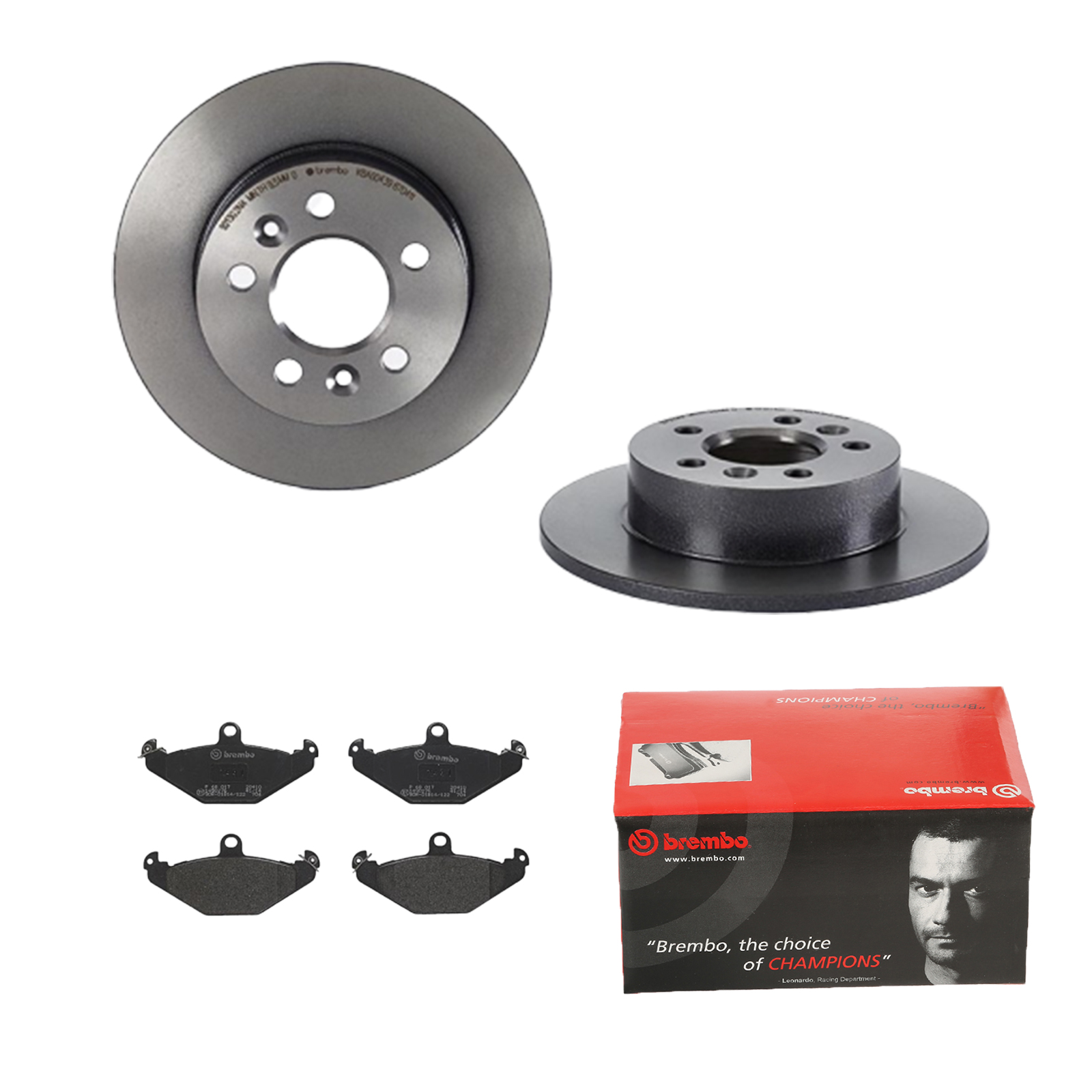 BREMBO Bremsensatz, Scheibenbremse ijdtidjxp8 Hinterachse Voll 265mm 10mm für CHRYSLER RENAULT LOTUS