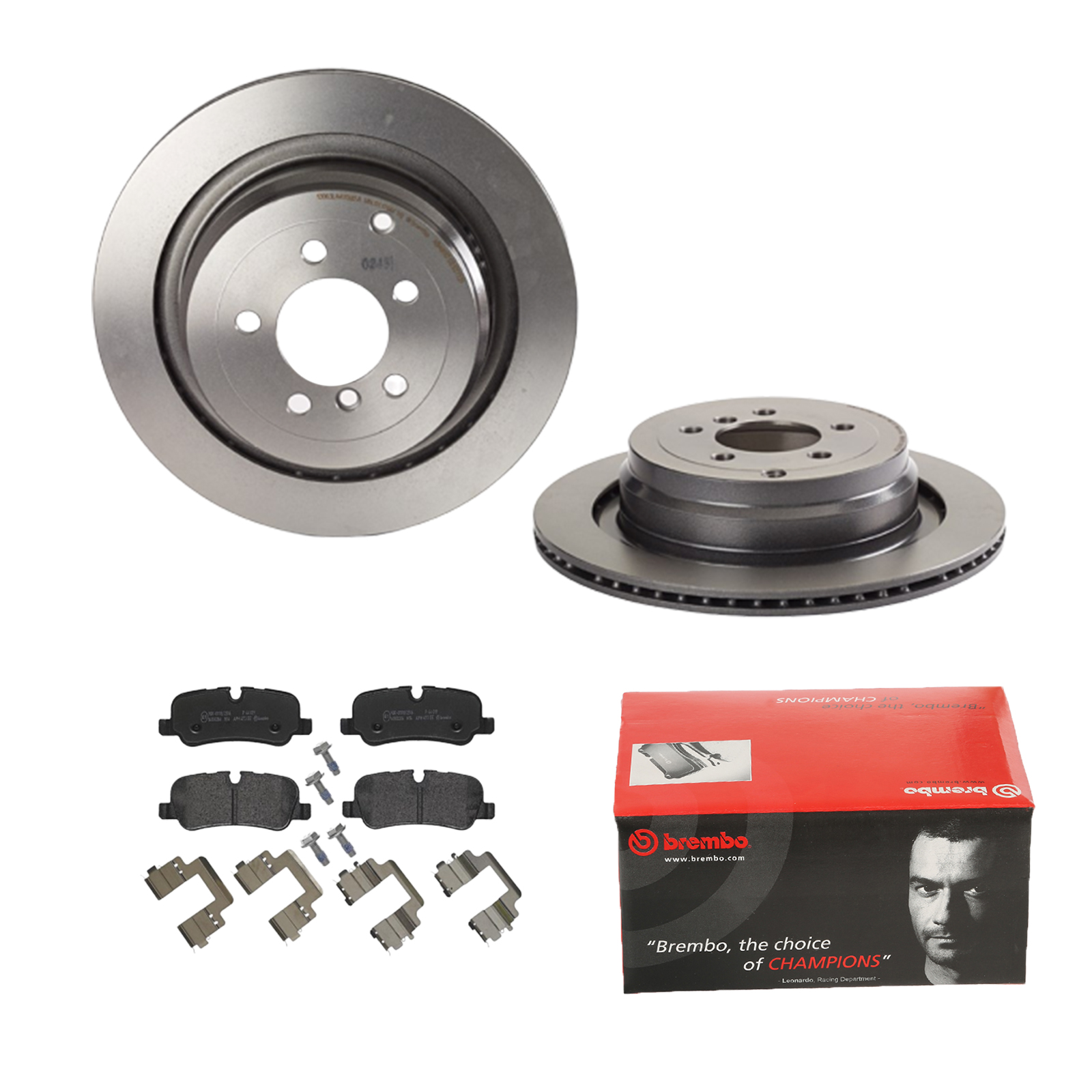 BREMBO Bremsensatz, Scheibenbremse ijdtidjyj8 Hinterachse Innenbelüftet 354mm 20mm für LAND ROVER