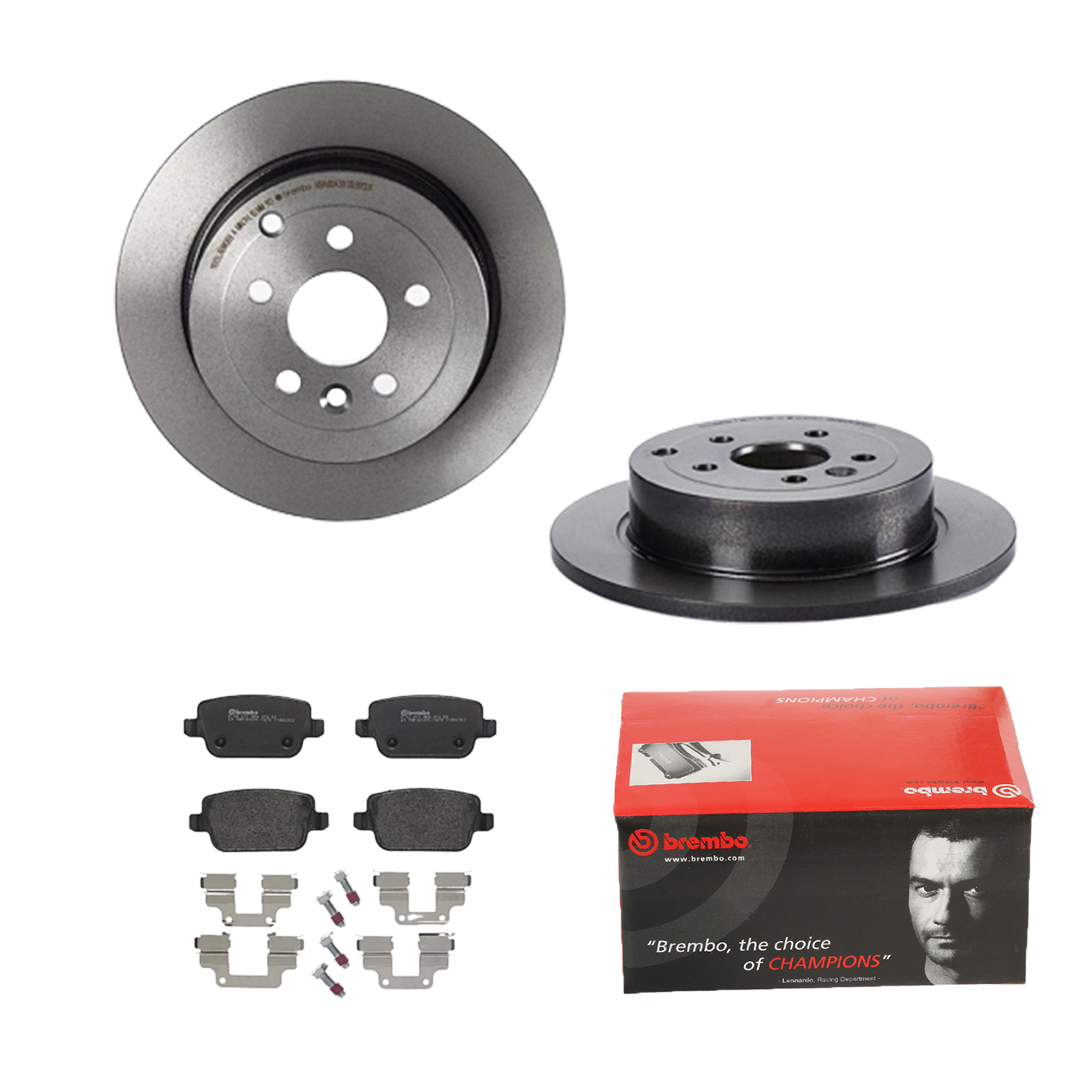 BREMBO Bremsensatz, Scheibenbremse ijdtidjzp0 Hinterachse Voll 302mm 12mm für VOLVO LAND ROVER