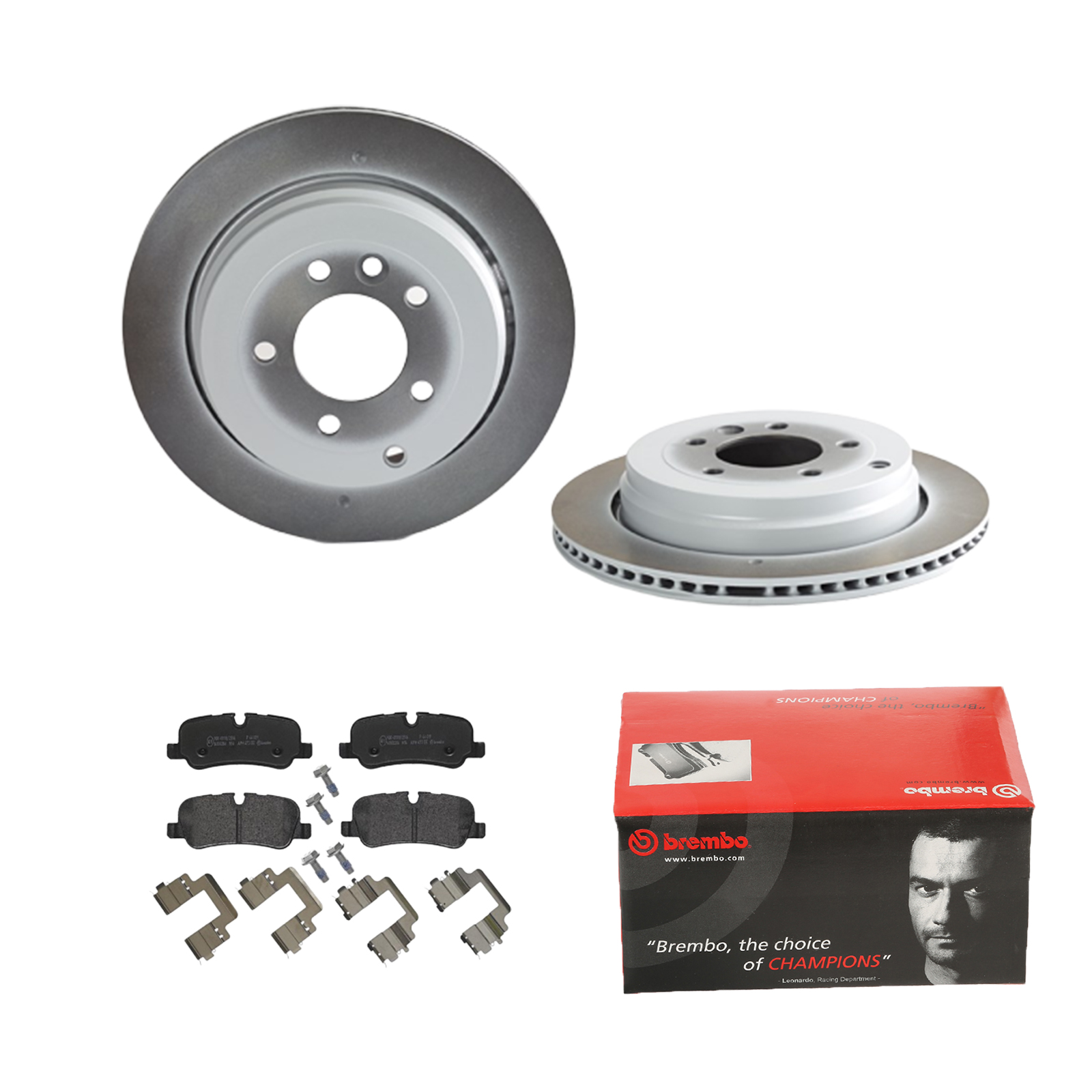 BREMBO Bremsensatz, Scheibenbremse ijdtidk012 Hinterachse Innenbelüftet 325mm 20mm für LAND ROVER