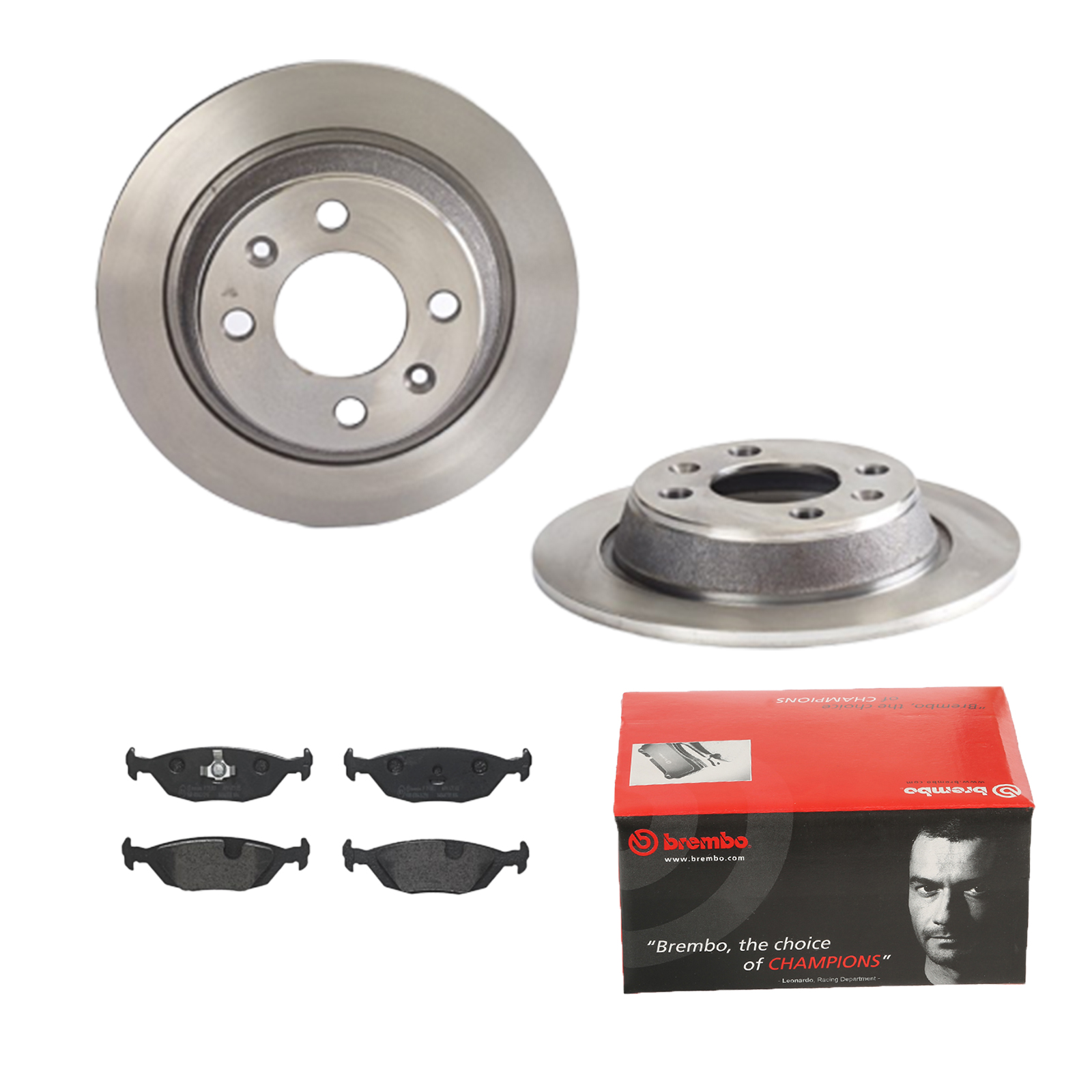 BREMBO Bremsensatz, Scheibenbremse ijdtidk0d4 Hinterachse Voll 258mm 9mm für VOLVO SAAB