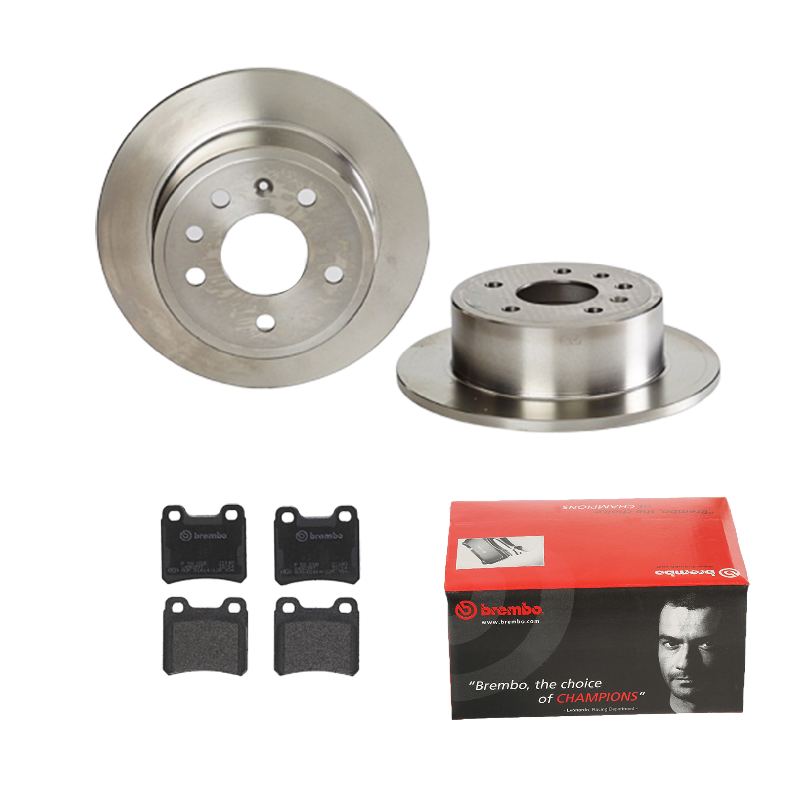 BREMBO Bremsensatz, Scheibenbremse ijdtidk0j0 Hinterachse Voll 260mm 10mm für OPEL VAUXHALL SAAB GENERAL MOTORS
