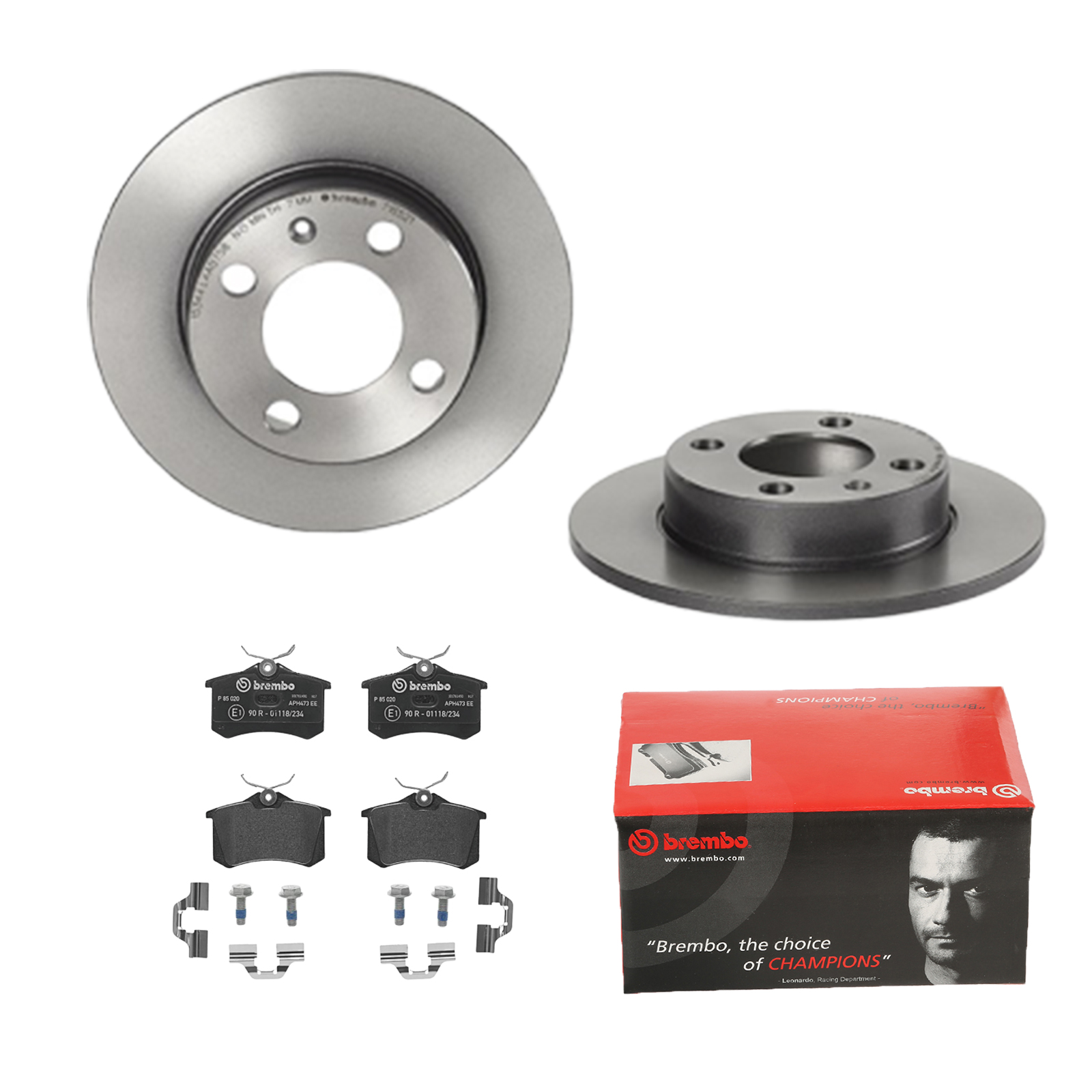 BREMBO Bremsensatz, Scheibenbremse ijdtidk1p2 Hinterachse Voll 230mm 9mm für CITROËN PEUGEOT FORD MG (SAIC) ROEWE (SAIC) LANCIA ZHONGHUA (BRILLIANCE)