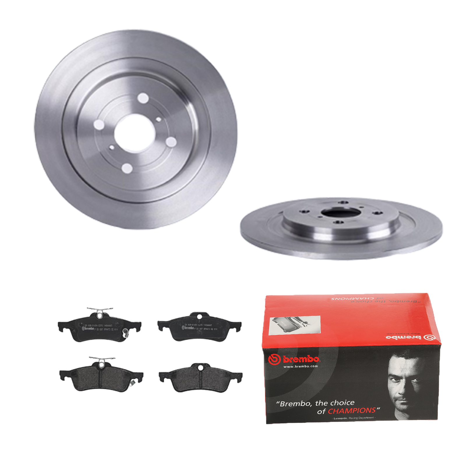 BREMBO Bremsensatz, Scheibenbremse ijdtidk7p8 Hinterachse Voll 278mm 9mm für TOYOTA DAIHATSU
