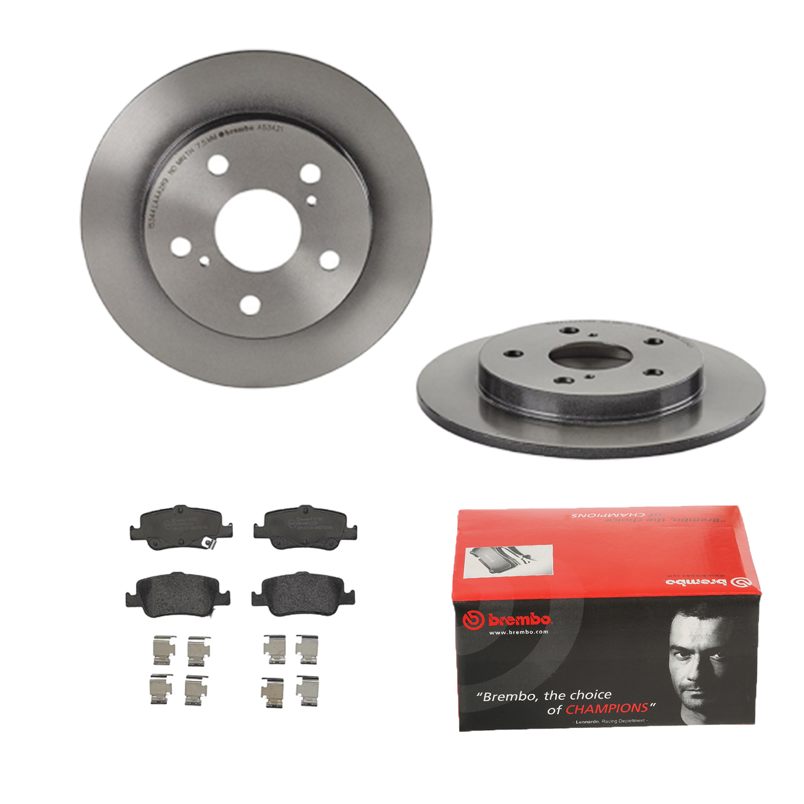 BREMBO Bremsensatz, Scheibenbremse ijdtidk8j8 Hinterachse Voll 259mm 9mm für TOYOTA TOYOTA (GAC)