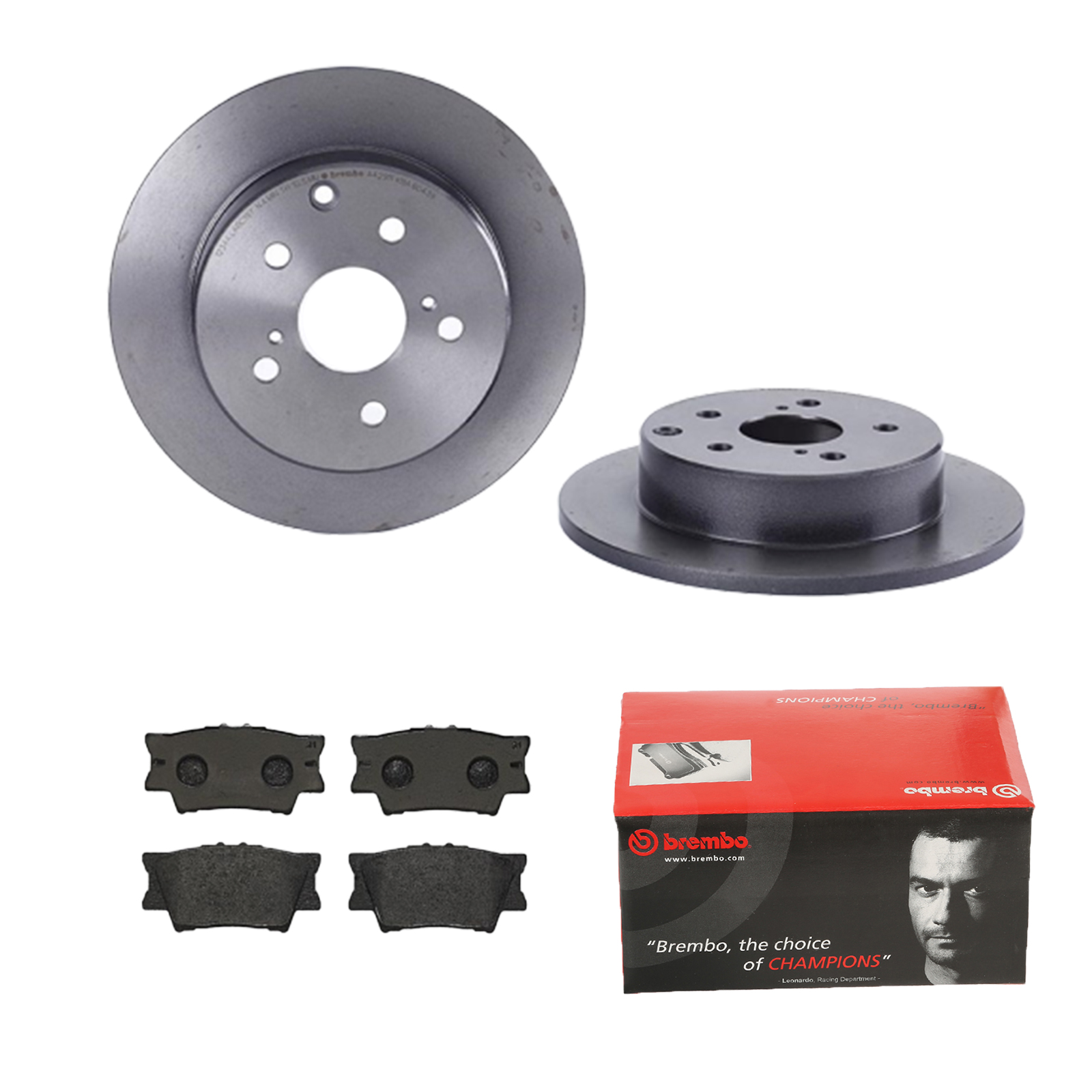 BREMBO Bremsensatz, Scheibenbremse ijdtidk9j4 Hinterachse Voll 281mm 12mm für PONTIAC TOYOTA LEXUS TOYOTA (FAW)