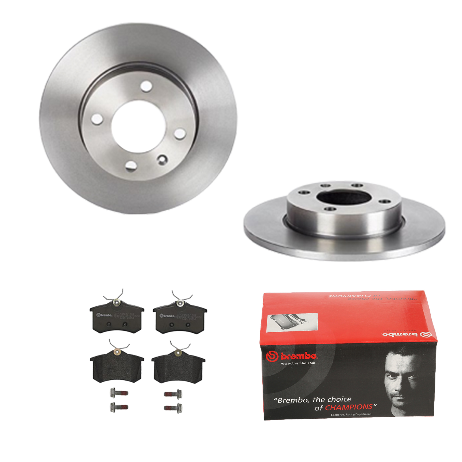 BREMBO Bremsensatz, Scheibenbremse ijdtidka12 Vorderachse Voll 239mm 10mm für PEUGEOT ROEWE (SAIC) AUDI VW CITROËN SEAT SKODA NISSAN EUROPESTAR RENAUL