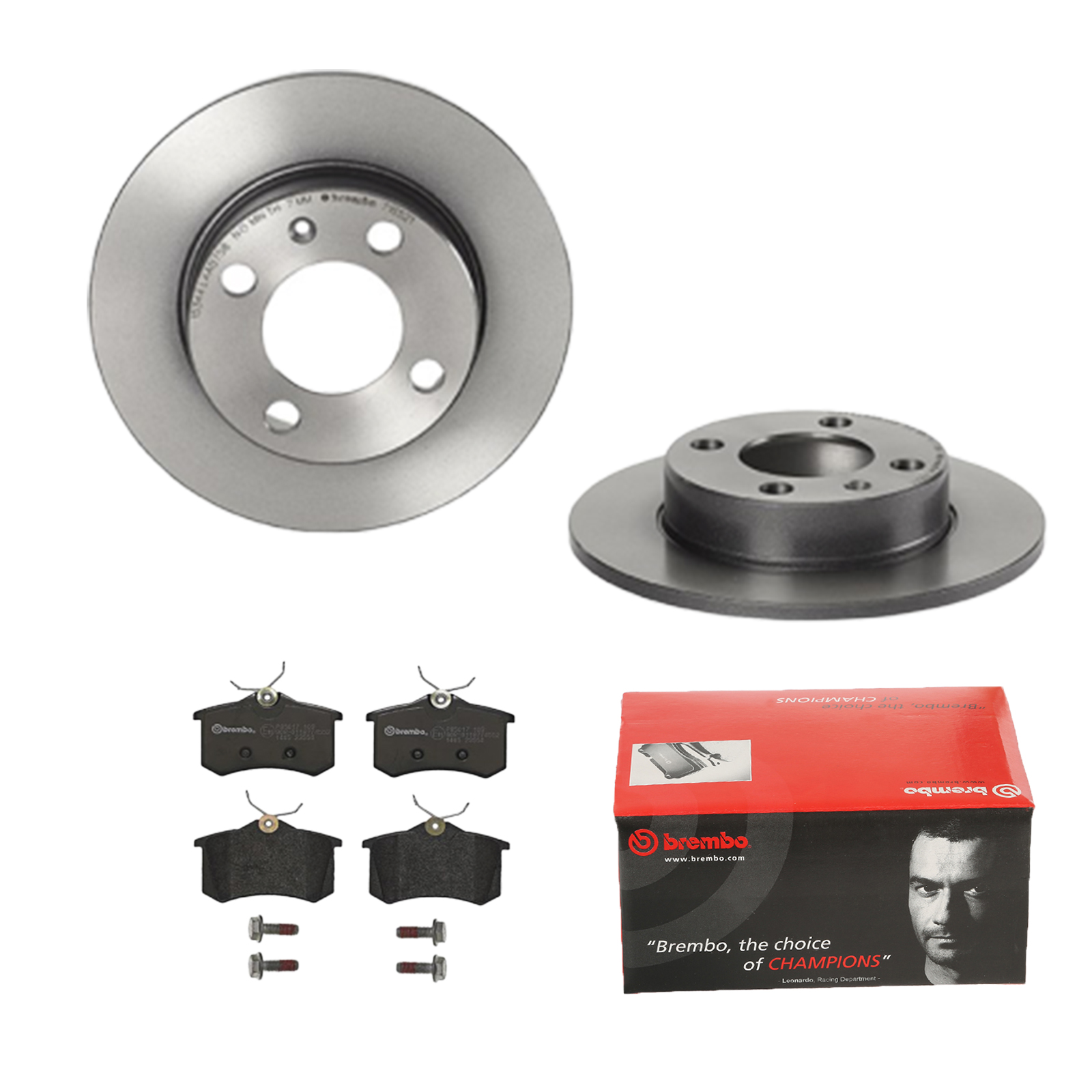 BREMBO Bremsensatz, Scheibenbremse ijdtidka78 Hinterachse Voll 230mm 9mm für PEUGEOT MG (SAIC) ROEWE (SAIC) AUDI CITROËN VW SKODA SEAT NISSAN EUROPEST
