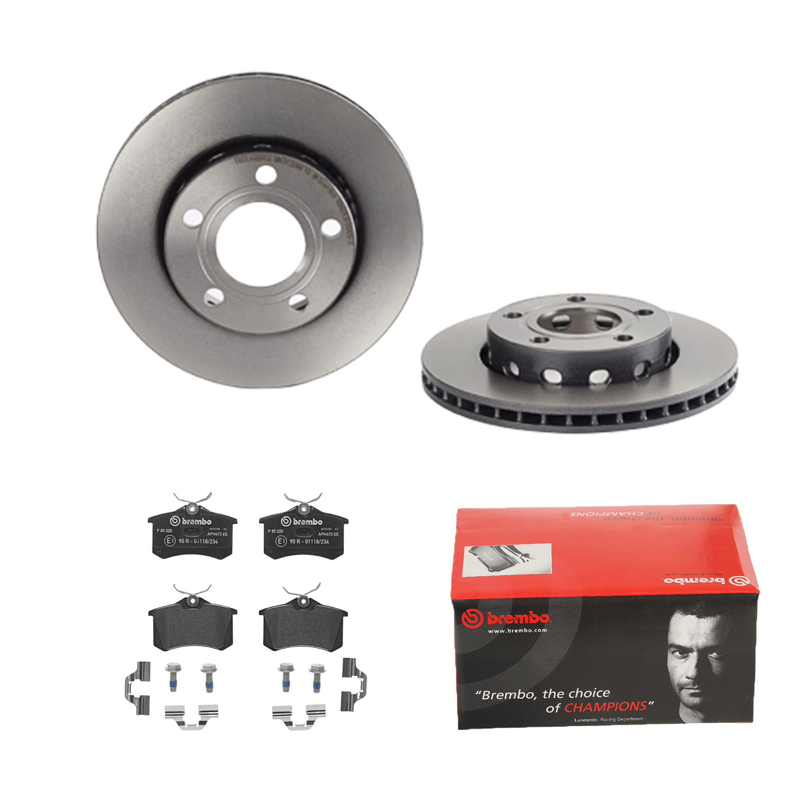 BREMBO Bremsensatz, Scheibenbremse ijdtidkav2 Hinterachse Innenbelüftet 256mm 22mm für CITROËN PEUGEOT FORD ROEWE (SAIC) FIAT ZHONGHUA (BRILLIANCE) DS