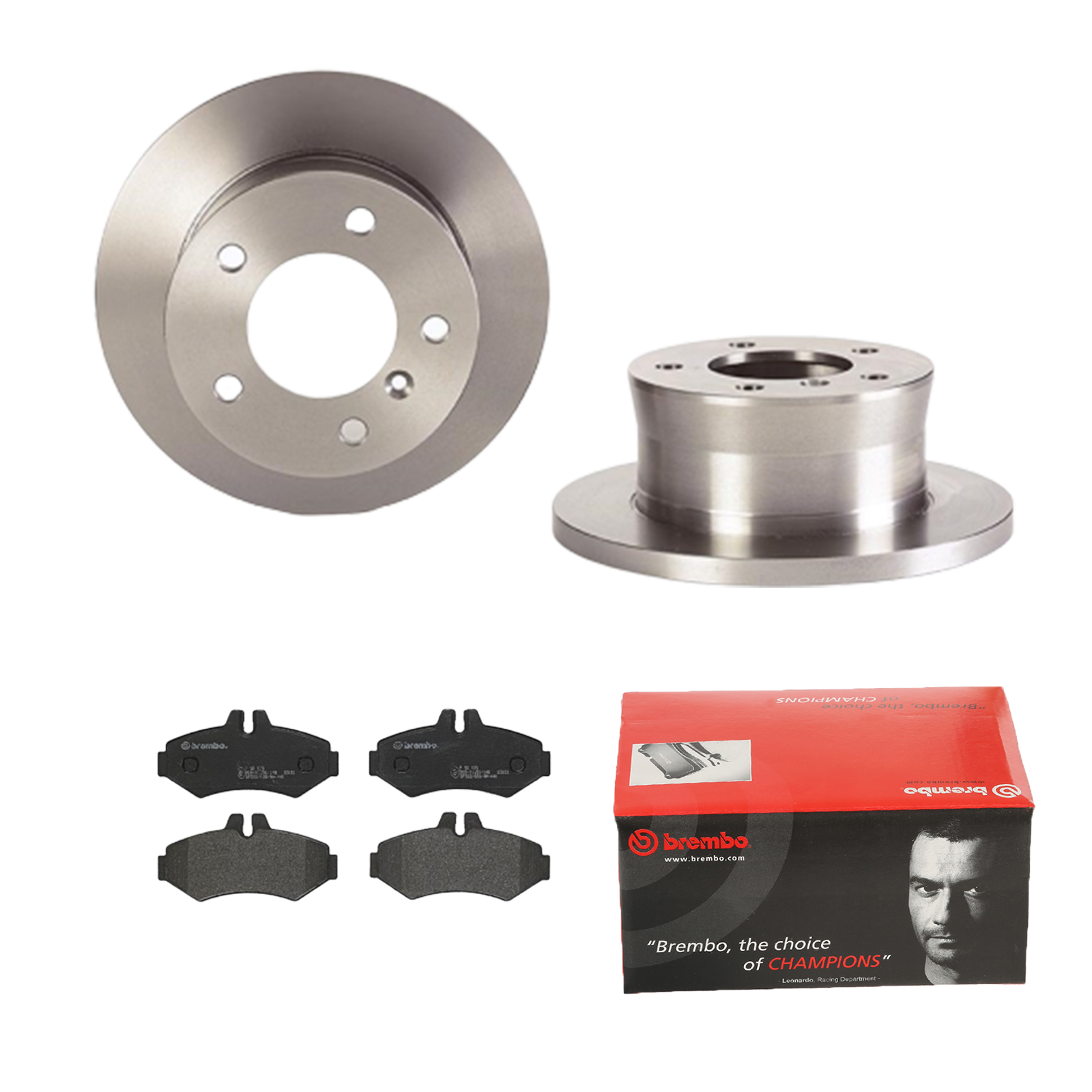 BREMBO Bremsensatz, Scheibenbremse ijdtidkc14 Hinterachse Voll 272mm 16mm für MERCEDES-BENZ CHRYSLER VW