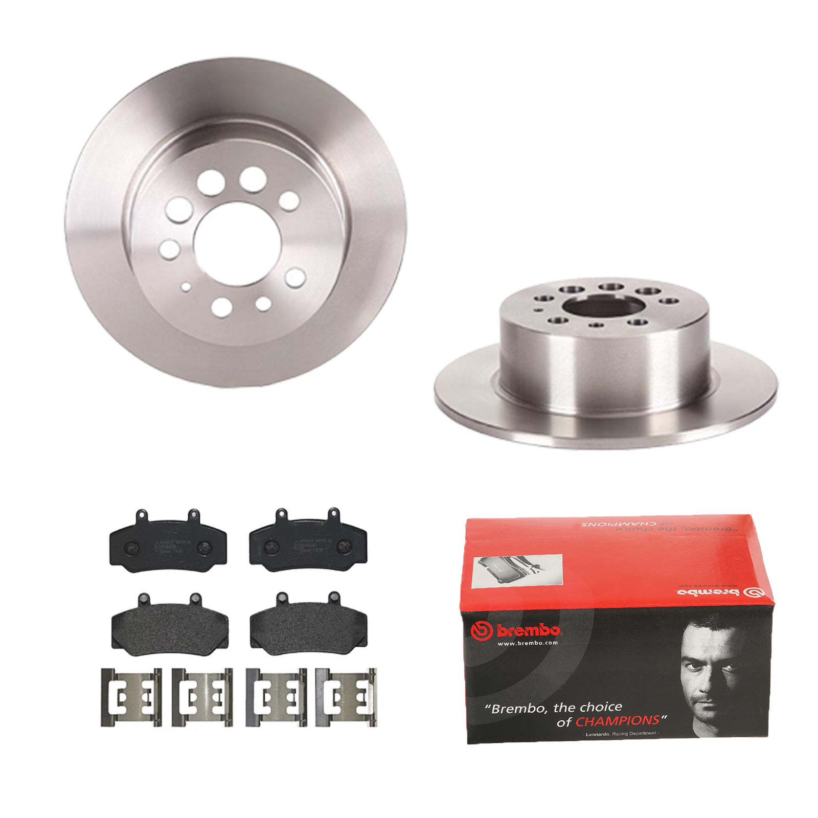 BREMBO ijdtidkdd2 Hinterachse Voll 281mm 9mm für VOLVO