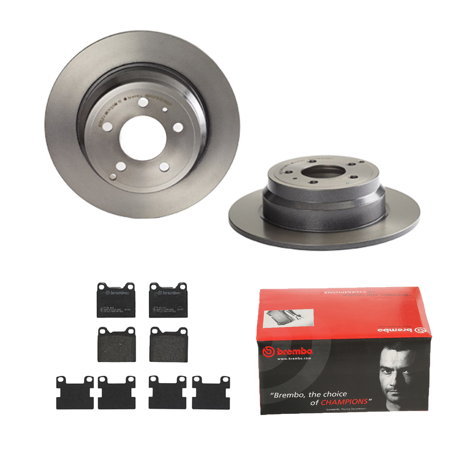 BREMBO Bremsensatz, Scheibenbremse ijdtidke16 Hinterachse Voll 295mm 9mm für VOLVO ALFA ROMEO