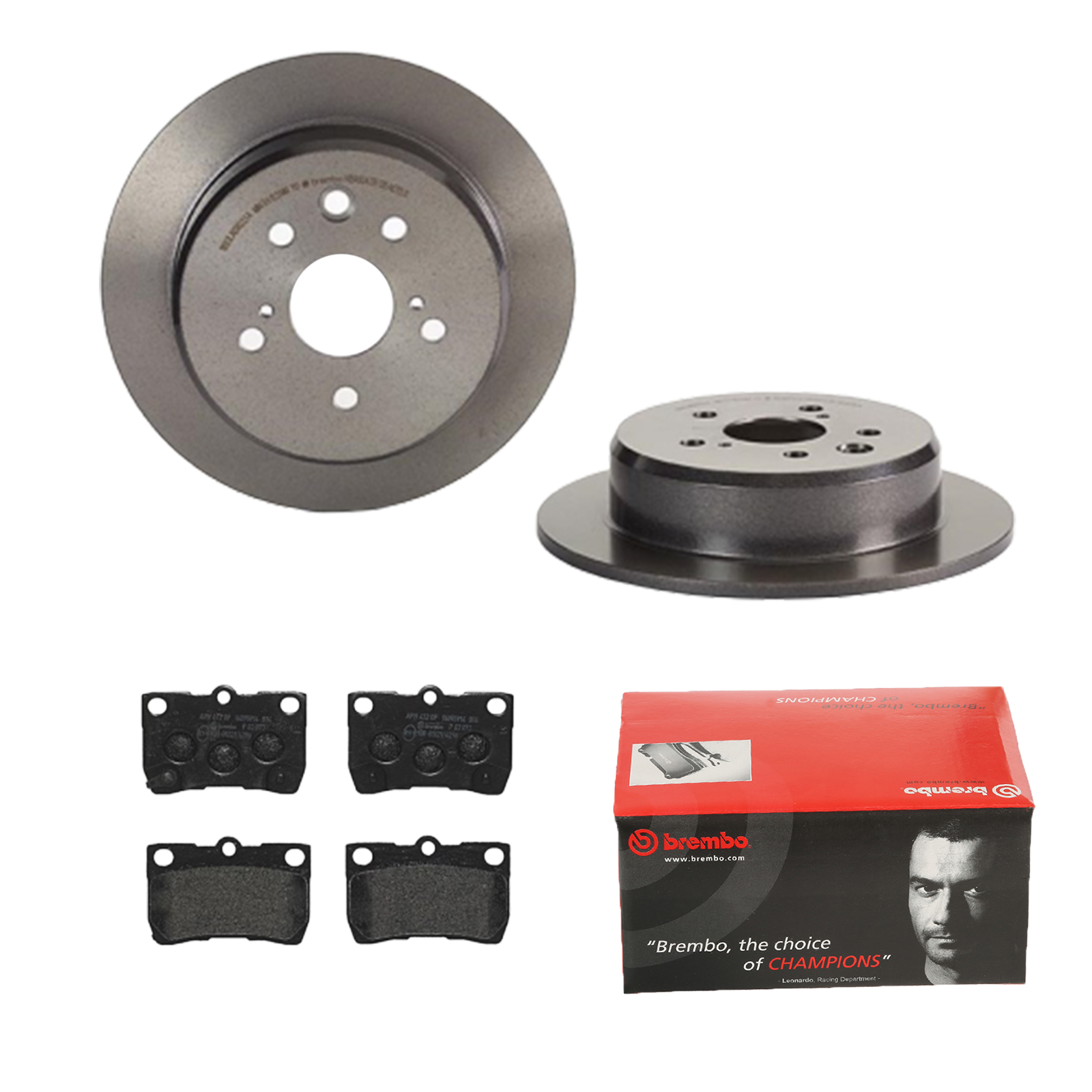 BREMBO Bremsensatz, Scheibenbremse ijdtidkj72 Hinterachse Voll 291mm 10mm für LEXUS TOYOTA TOYOTA (FAW)
