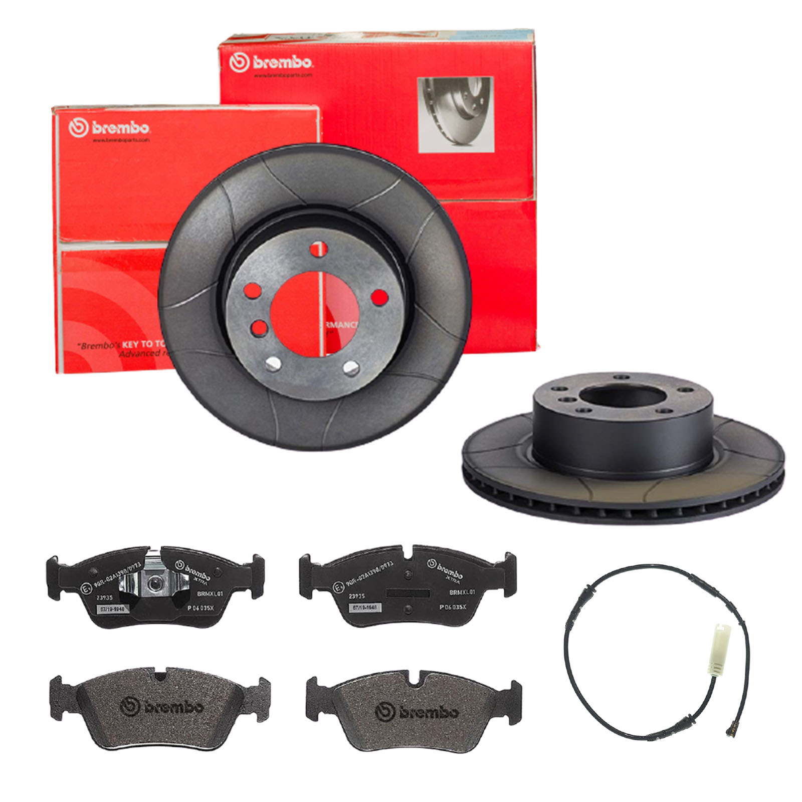 BREMBO Bremsensatz, Scheibenbremse sk8k0f7bq9 Vorderachse Innenbelüftet 292mm 22mm für BMW BMW (BRILLIANCE)