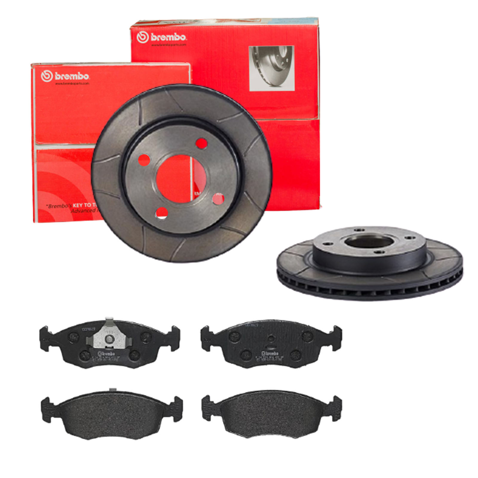 BREMBO Bremsensatz, Scheibenbremse sk8k0f77z5 Vorderachse Innenbelüftet 240mm 20mm für FORD FORD (CHANGAN) MAZDA