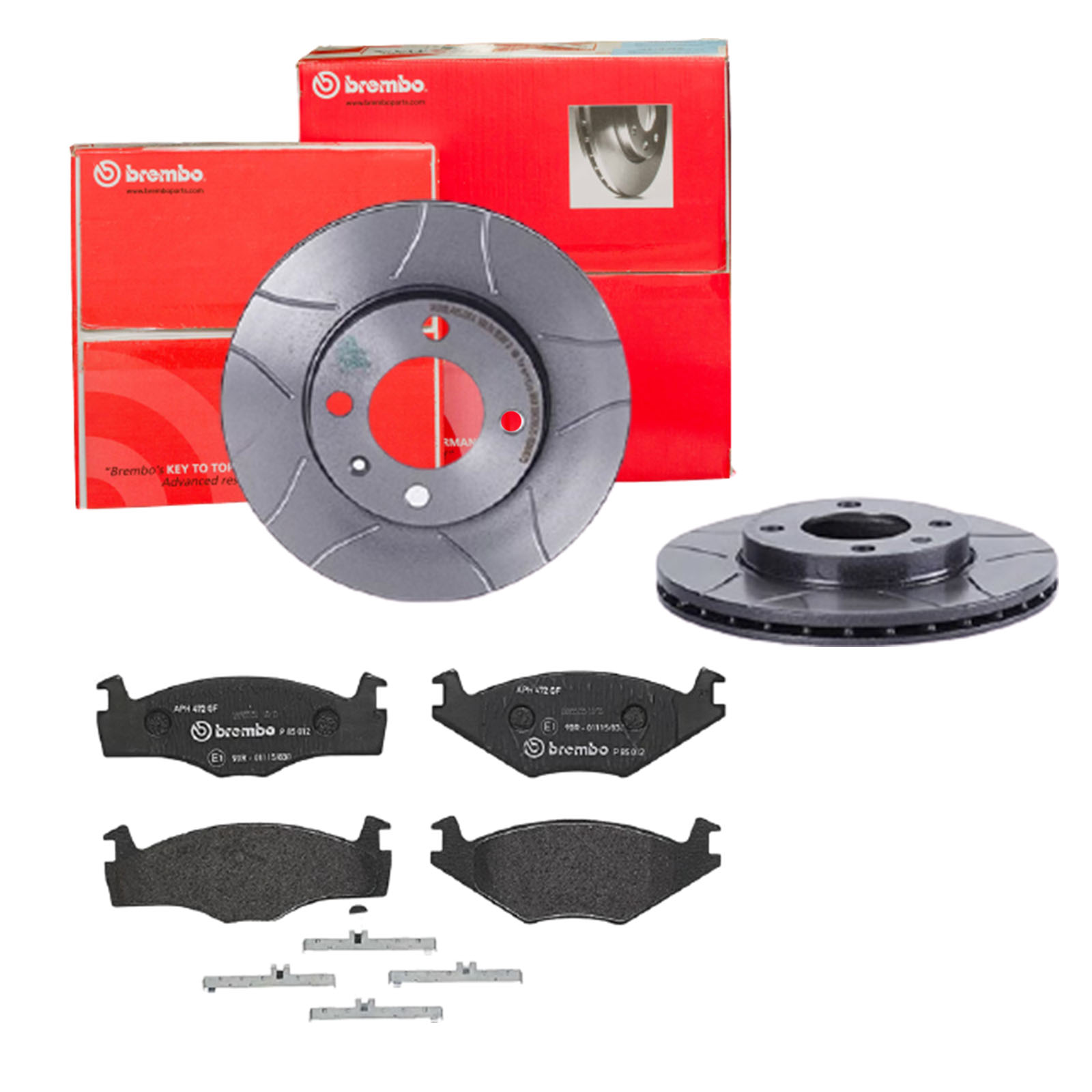 BREMBO Bremsensatz, Scheibenbremse sk8k0f6x31 Vorderachse Geschlitzt 239mm 20mm für AUDI SKODA VW (SVW) VW SEAT NISSAN VW (FAW)