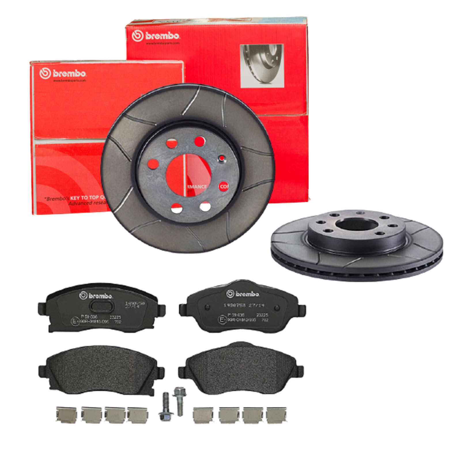 BREMBO Bremsensatz, Scheibenbremse sk8k0f6hk1 Vorderachse Innenbelüftet 240mm 20mm für OPEL VAUXHALL GENERAL MOTORS