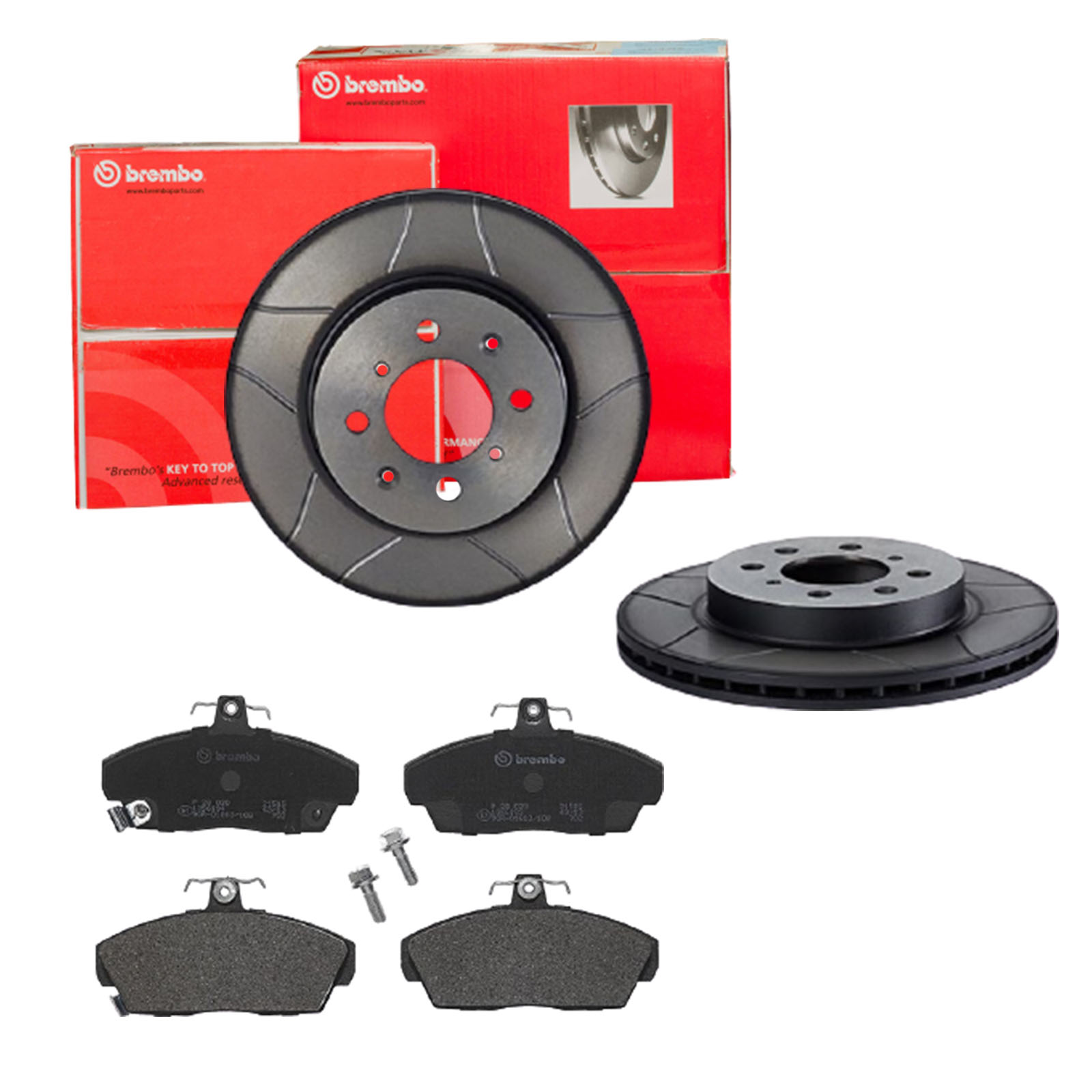 BREMBO Bremsensatz, Scheibenbremse sk8k0f6168 Vorderachse Geschlitzt 262mm 21mm für HONDA ROVER MG ACURA