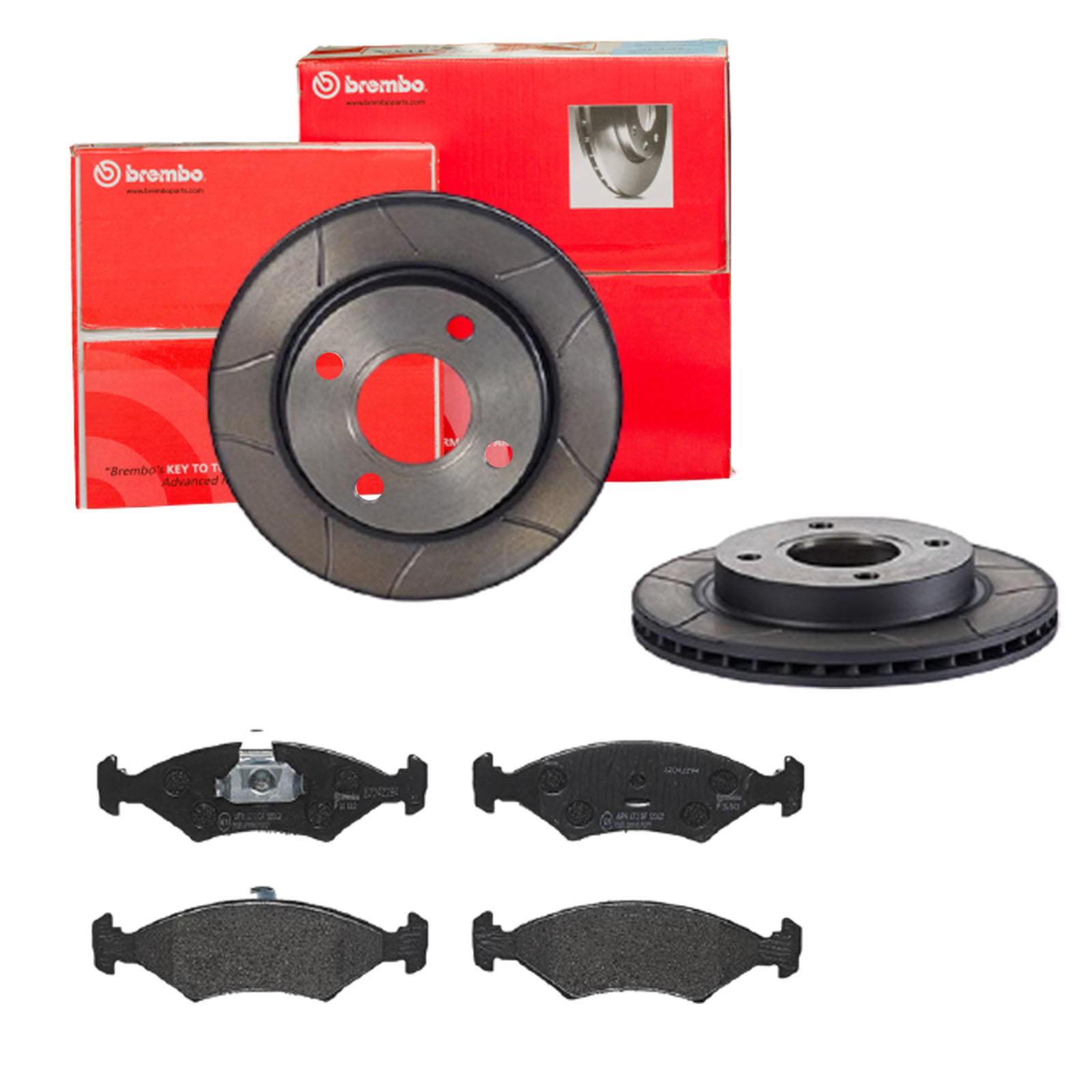BREMBO Bremsensatz, Scheibenbremse sk8k0f4p18 Vorderachse Innenbelüftet 240mm 20mm für FORD MAZDA FORD (CHANGAN)