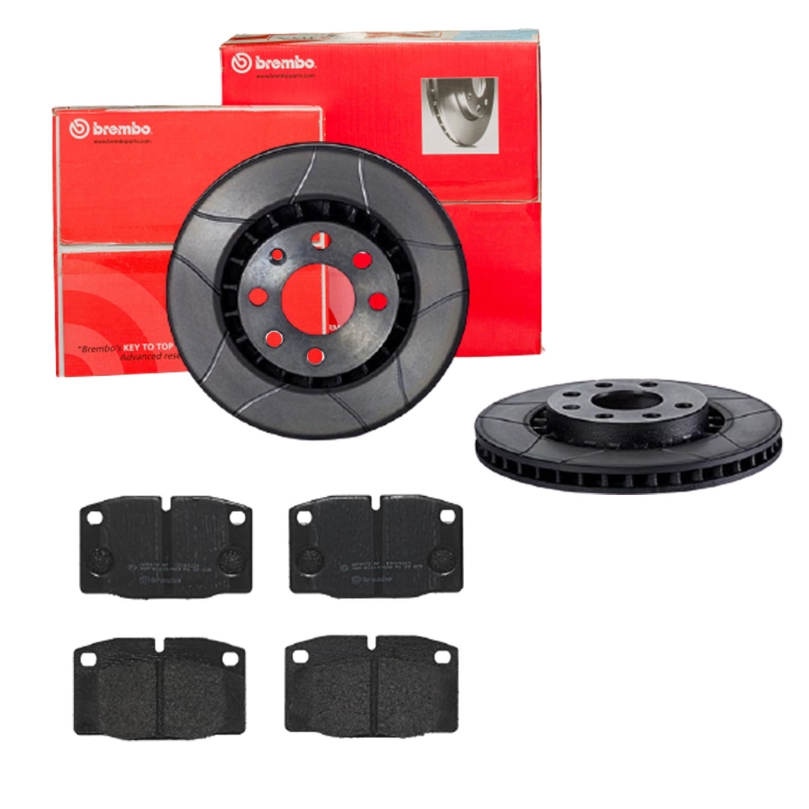 BREMBO Bremsensatz, Scheibenbremse sk8k0f4lb8 Vorderachse Innenbelüftet 256mm 24mm für OPEL VAUXHALL