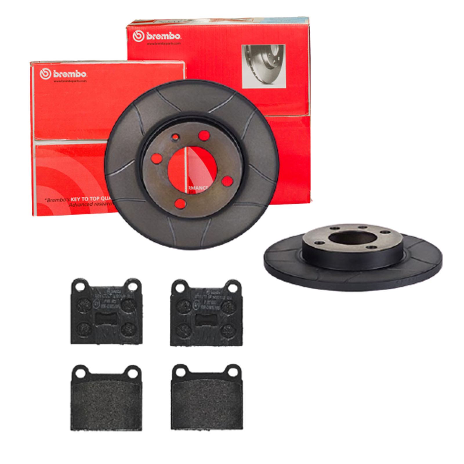 BREMBO Bremsensatz, Scheibenbremse sk8k0f3n62 Vorderachse Geschlitzt 239mm 12mm für AUDI SEAT VW SKODA