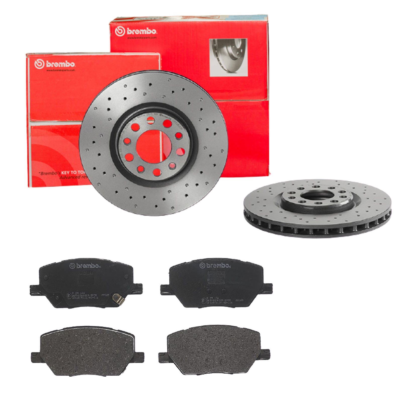 BREMBO sk8k0f3cl9 Vorderachse Gelocht/innenbel. 305mm 28mm für ALFA ROMEO FIAT (GAC) FIAT JEEP JEEP (GAC FCA) CHRYSLER DODGE