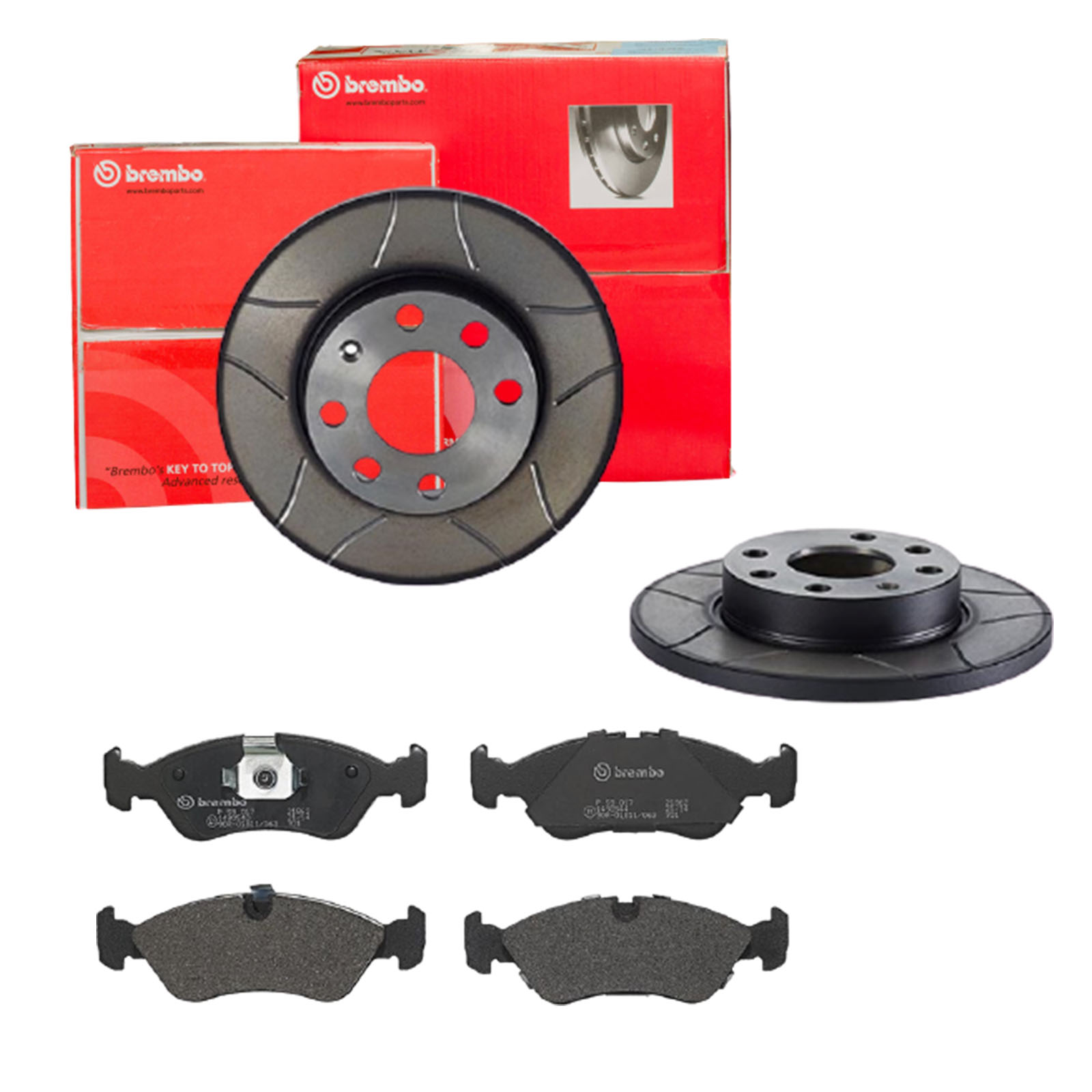 BREMBO Bremsensatz, Scheibenbremse sk8k0f38m5 Vorderachse Voll 236mm 12mm für OPEL DAEWOO CHEVROLET VAUXHALL BEDFORD