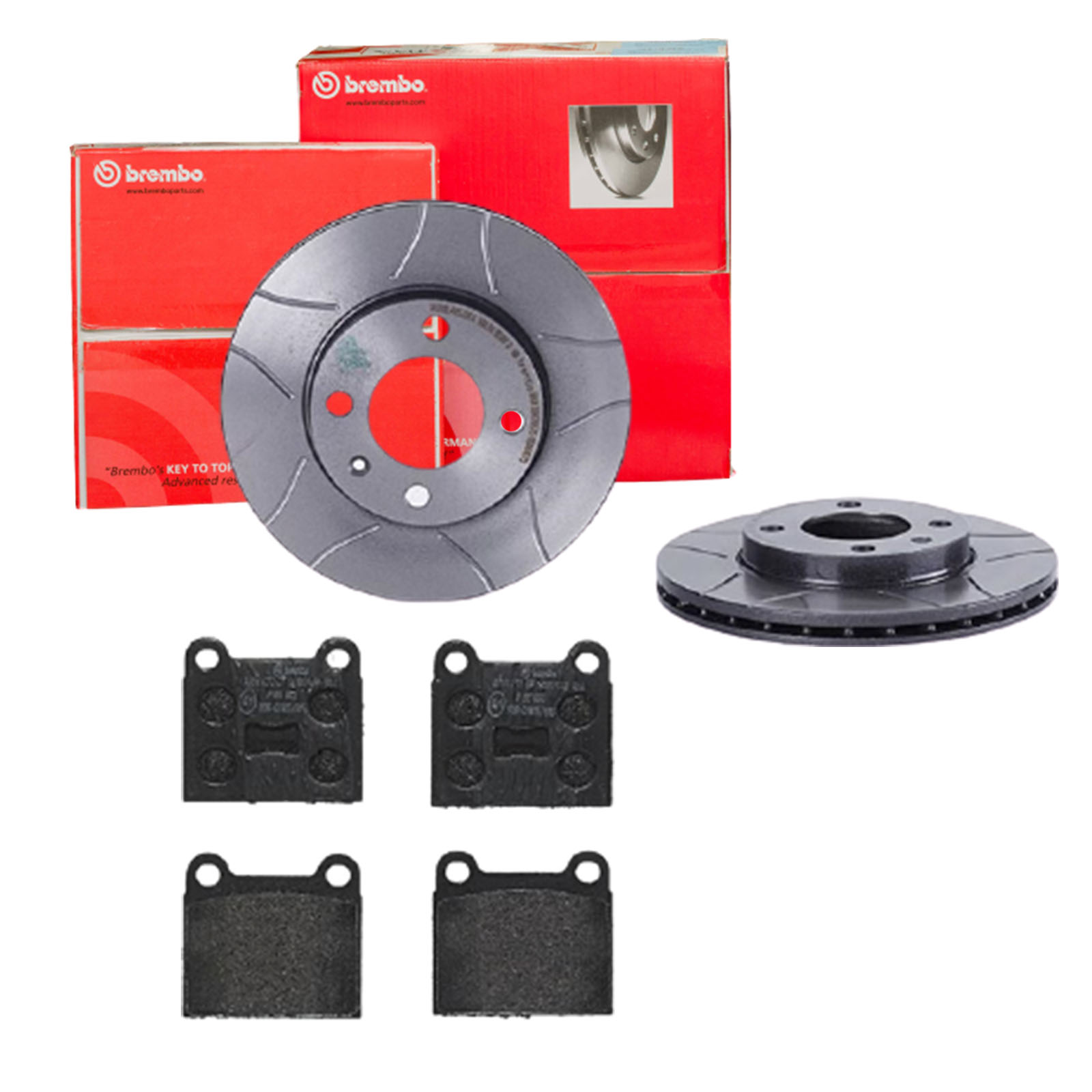 BREMBO Bremsensatz, Scheibenbremse sk8k0f2rw5 Vorderachse Geschlitzt 239mm 20mm für SKODA VW AUDI SEAT VW (SVW)