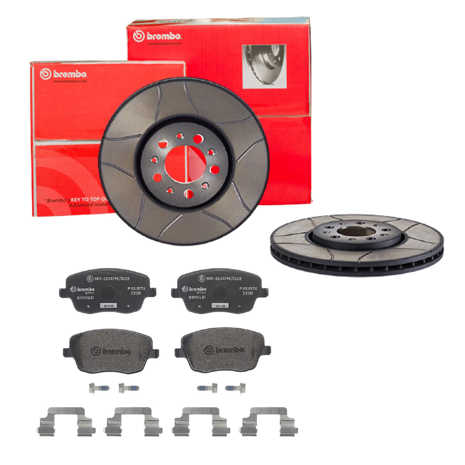 BREMBO Bremsensatz, Scheibenbremse sk8k0f0tp5 Vorderachse Innenbelüftet 288mm 25mm für SEAT VW AUDI VW (SVW) SKODA (SVW) SKODA VW (FAW)