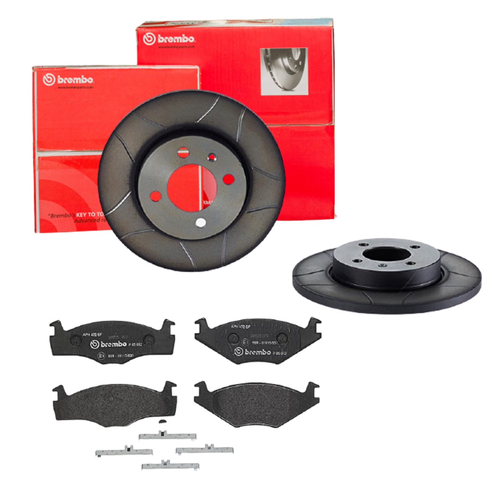 BREMBO sk8k0f0665 Vorderachse Geschlitzt 256mm 13mm für VW SEAT VW (SVW) AUDI SKODA NISSAN VW (FAW)