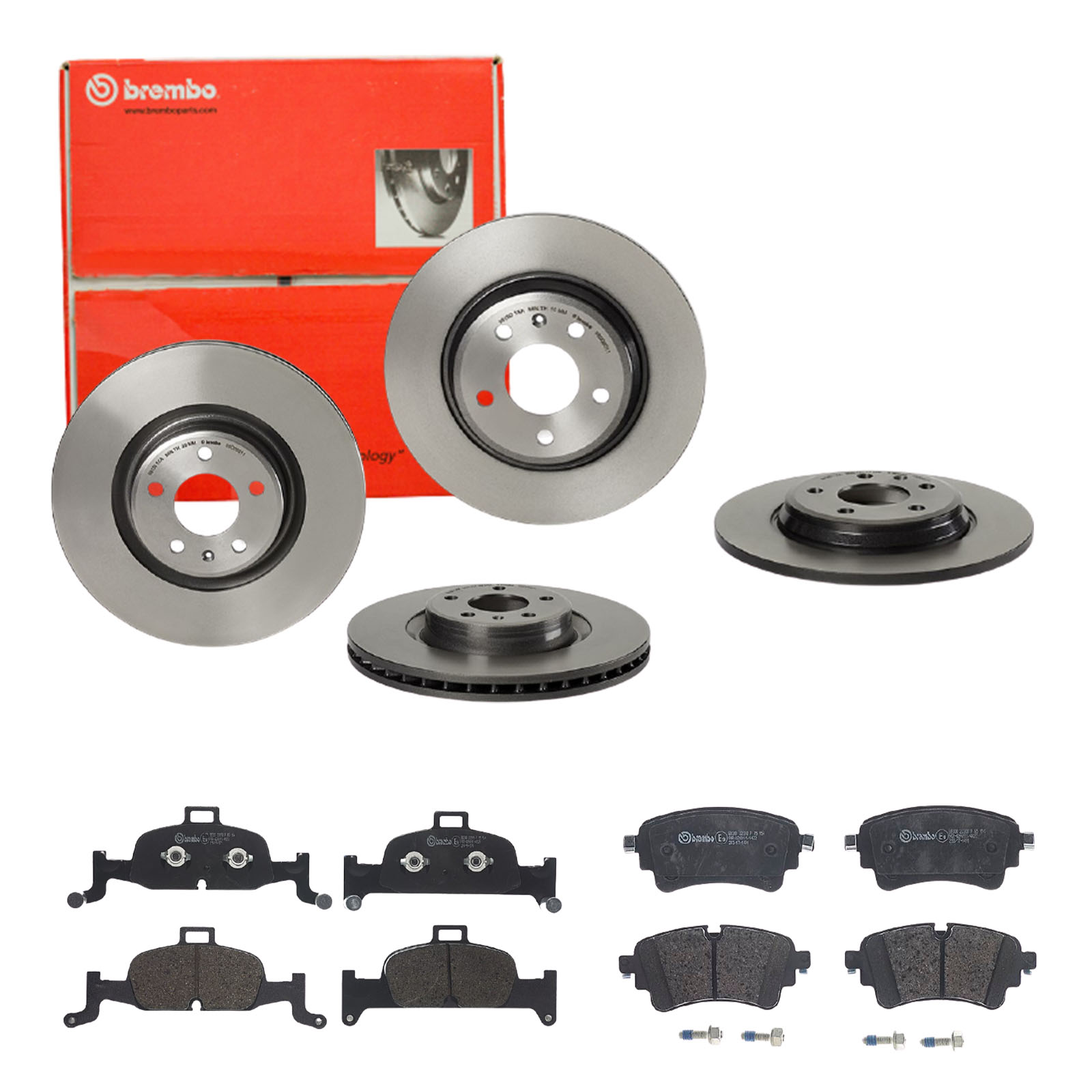 BREMBO Bremsensatz, Scheibenbremse sg00000e2s Hinterachse Innenbelüftet 300mm 30mm für SEAT VW AUDI SKODA AUDI (FAW)