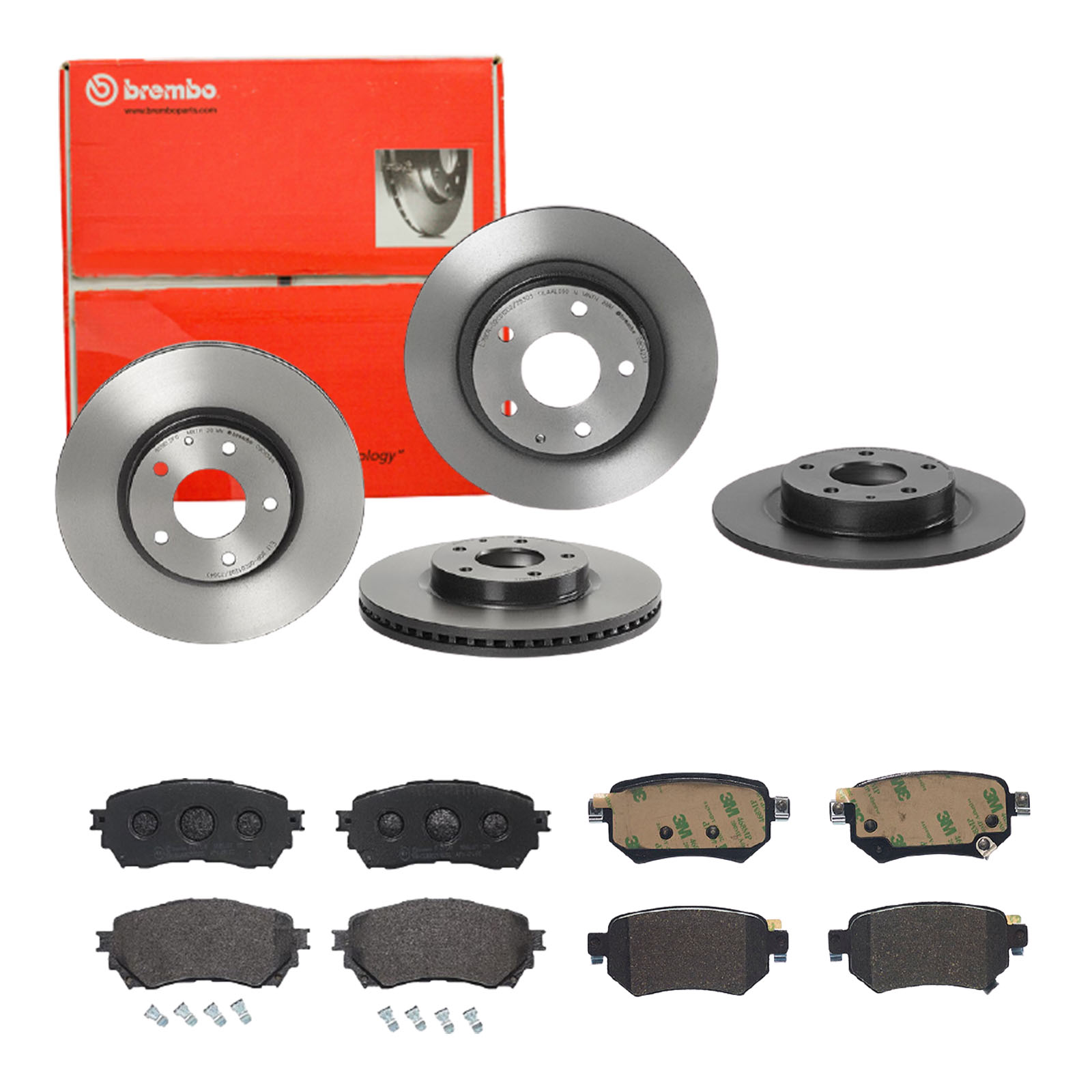 BREMBO Bremsensatz, Scheibenbremse sg00000e2x Hinterachse Innenbelüftet 278mm 28mm für MAZDA MAZDA (FAW)