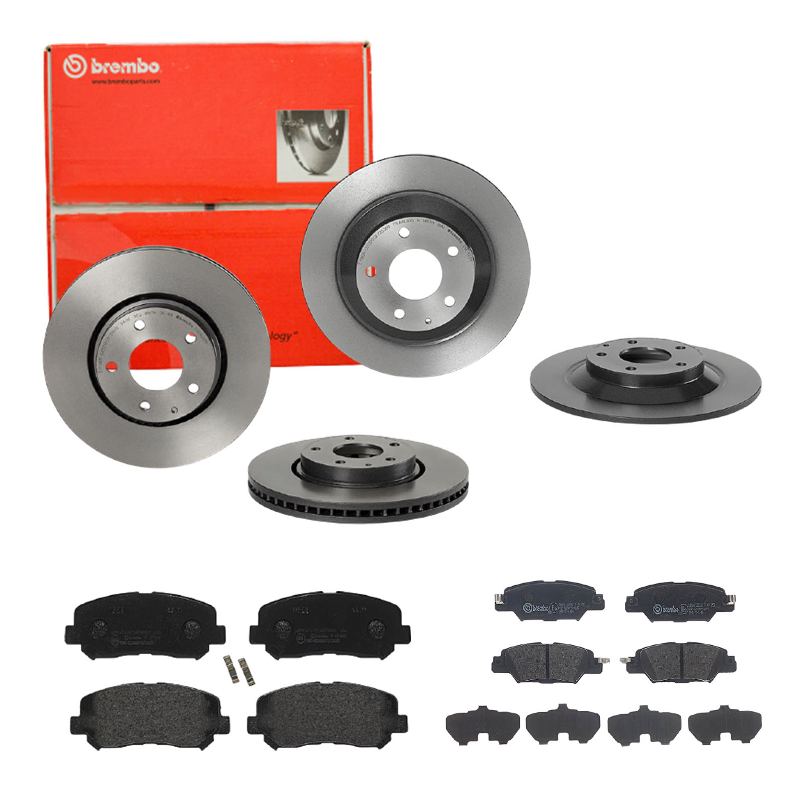 BREMBO Bremsensatz, Scheibenbremse sg00000e32 Hinterachse Voll 303mm 28mm für MAZDA MAZDA (CHANGAN)