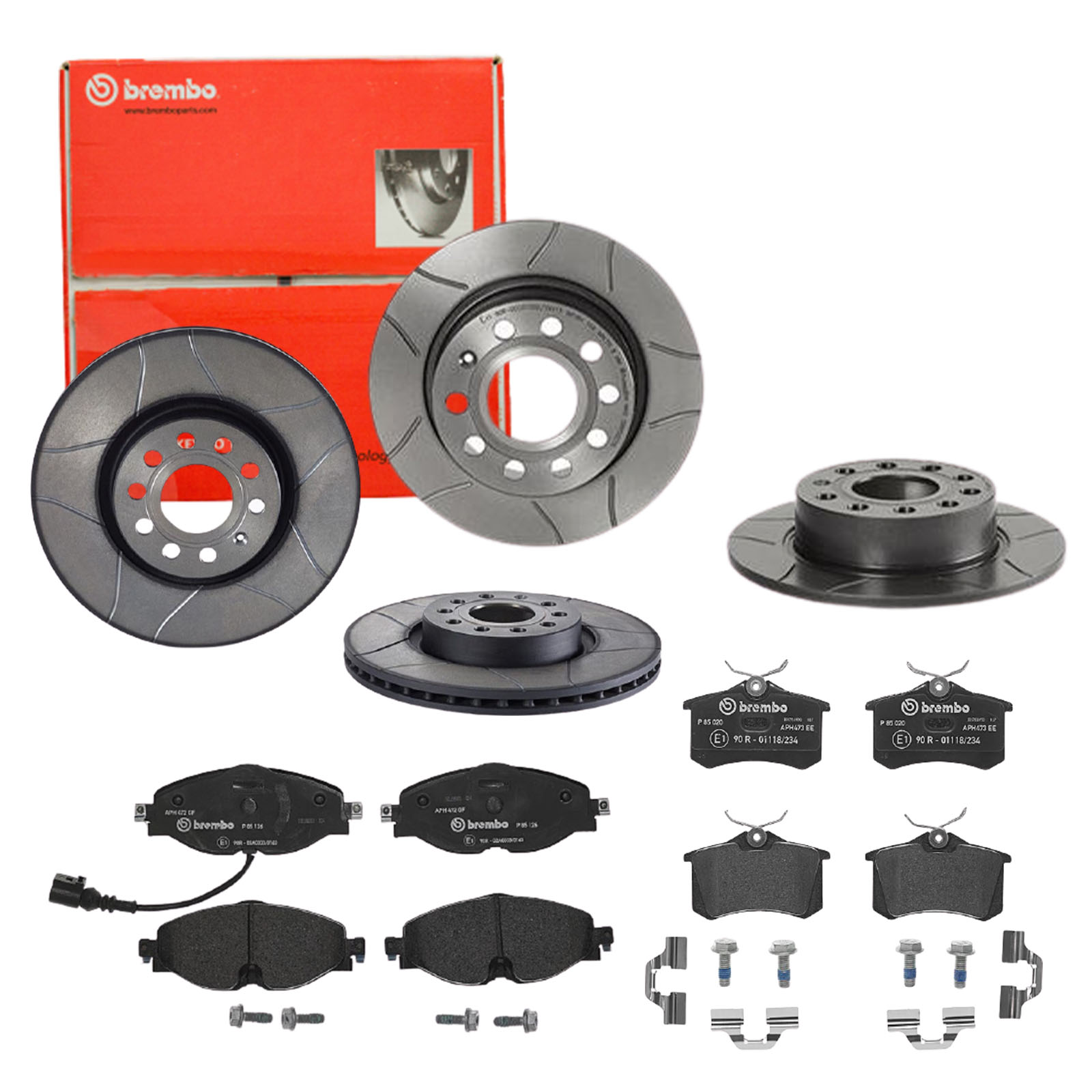 BREMBO Bremsensatz, Scheibenbremse sg00000e3g Vorderachse Innenbelüftet 312mm 10mm für PEUGEOT CITROËN FORD MG (SAIC) ROEWE (SAIC) FIAT ZHONGHUA (BRIL