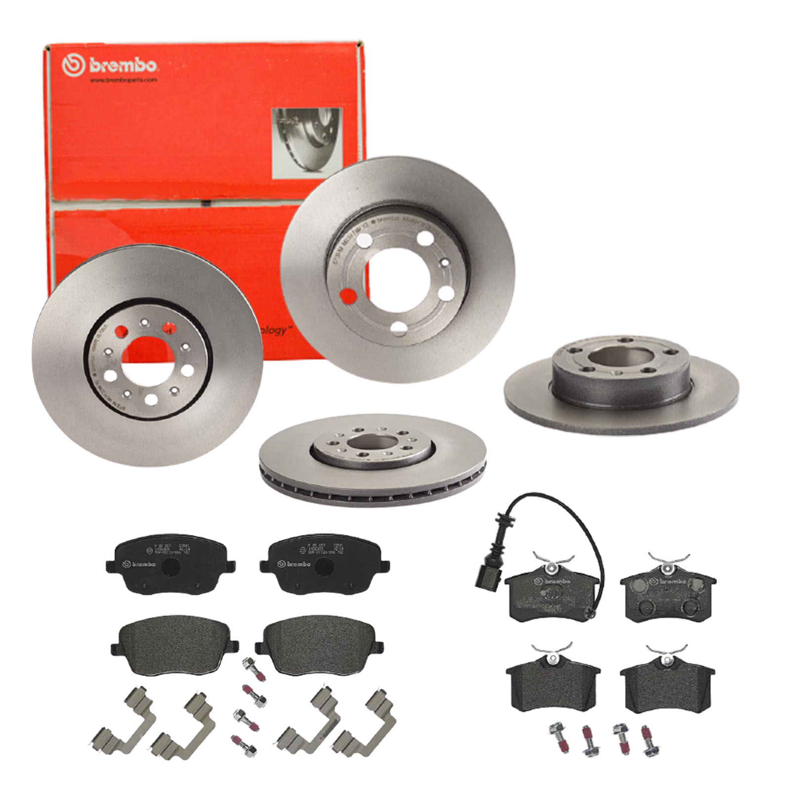 BREMBO Bremsensatz, Scheibenbremse sg00000e3j Hinterachse Voll 230mm 9mm für VW SEAT AUDI VW (SVW) SKODA SKODA (SVW) VW (FAW)