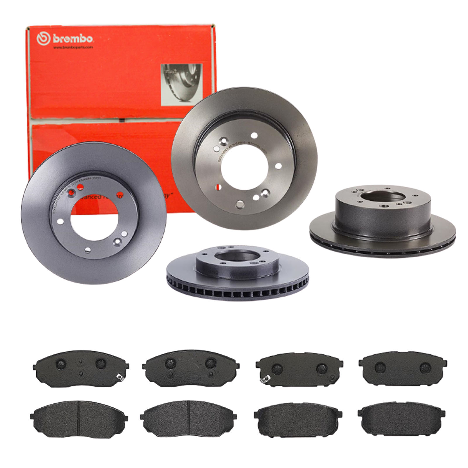 BREMBO Bremsensatz, Scheibenbremse sg00000e3t Vorderachse Innenbelüftet 302mm 20mm für KIA