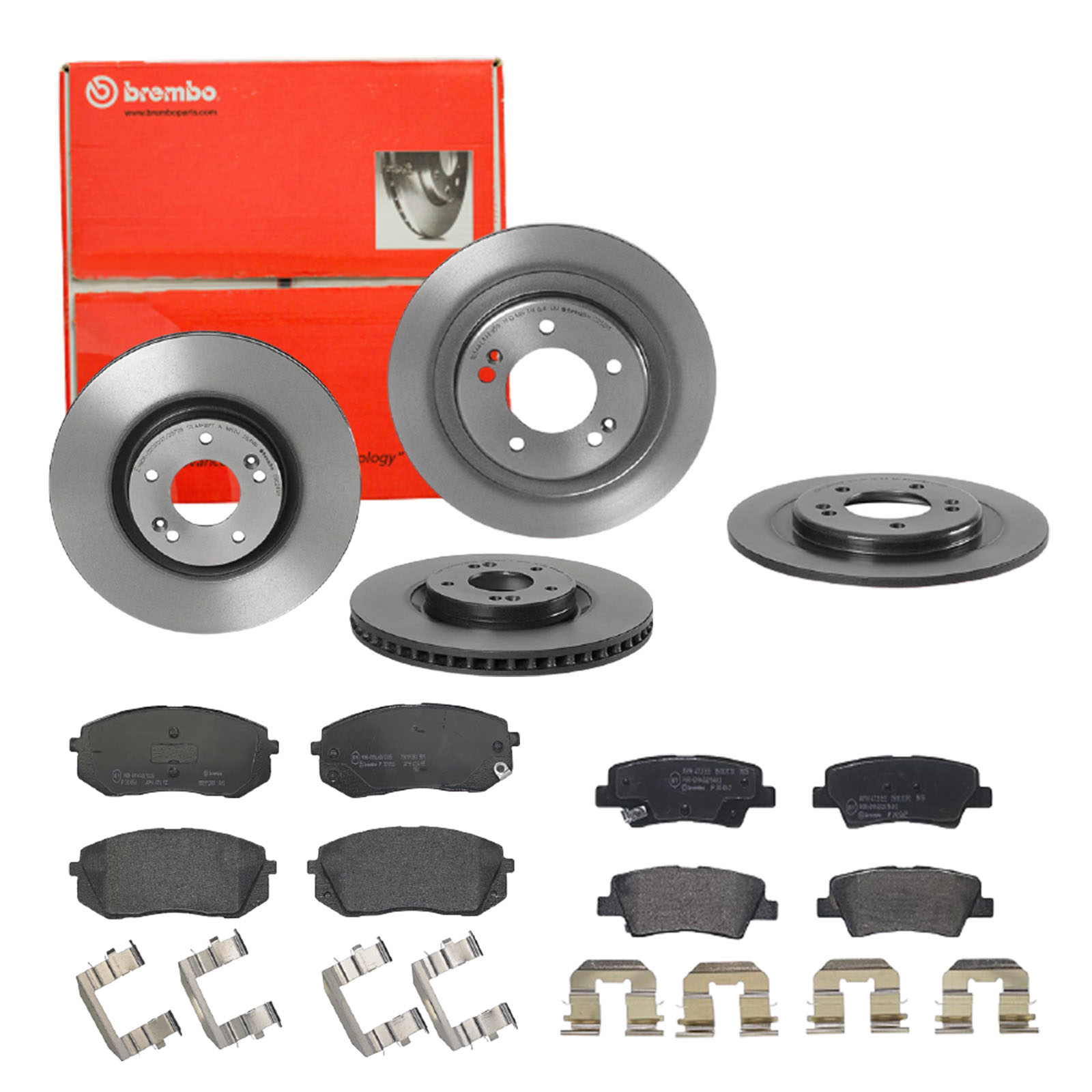 BREMBO Bremsensatz, Scheibenbremse sg00000e41 Hinterachse Innenbelüftet 320mm 10mm für KIA HYUNDAI HYUNDAI (BEIJING) KIA (DYK) SSANGYONG