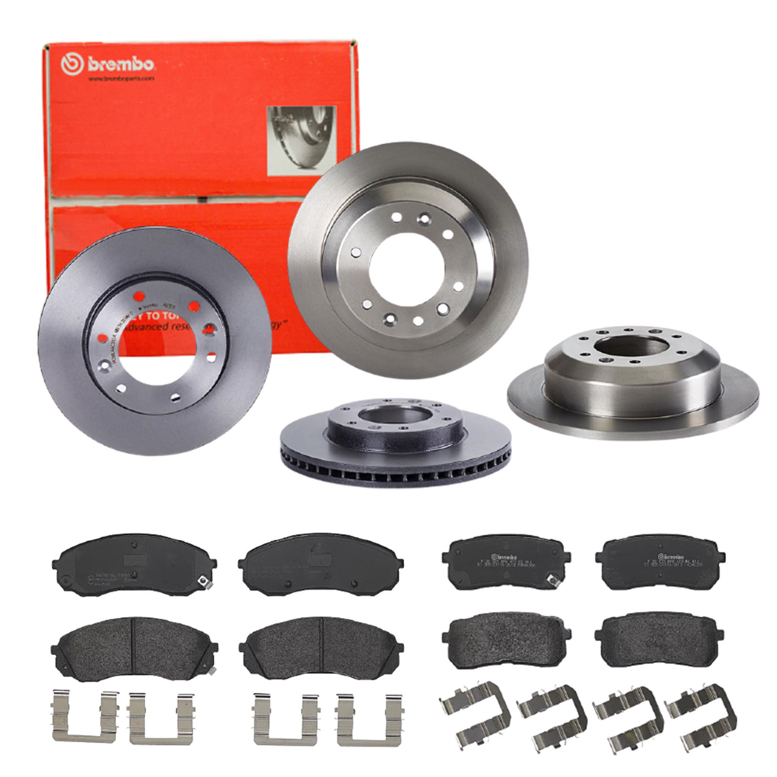 BREMBO Bremsensatz, Scheibenbremse sg00000e4b Hinterachse Innenbelüftet 324mm 28mm für KIA HYUNDAI HAVAL