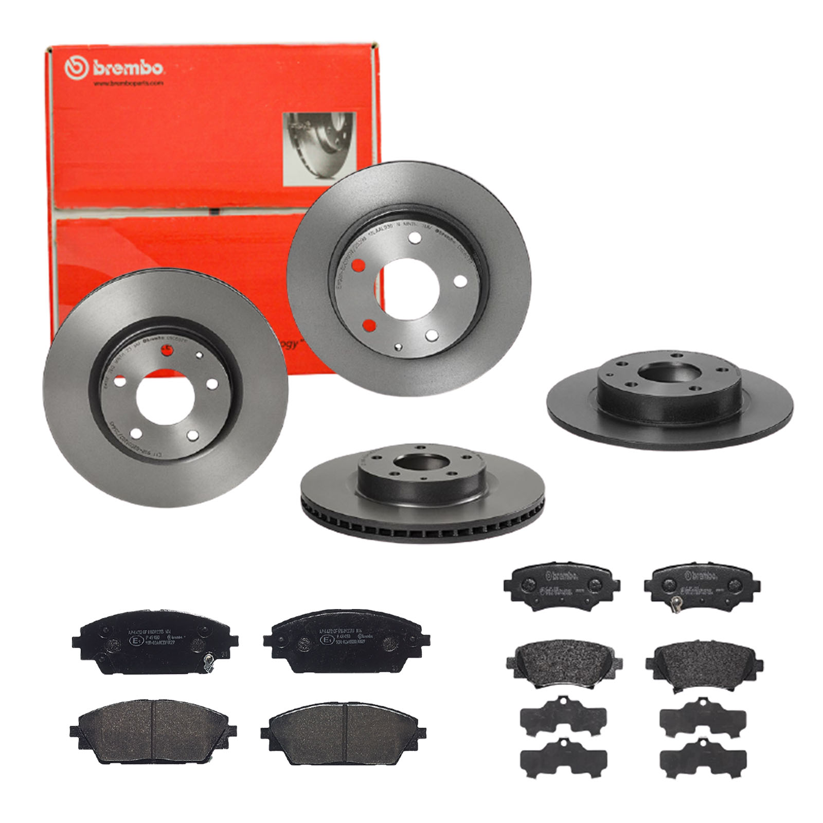 BREMBO Bremsensatz, Scheibenbremse sg00000e58 Vorderachse Innenbelüftet 295mm 25mm für MAZDA MAZDA (CHANGAN)
