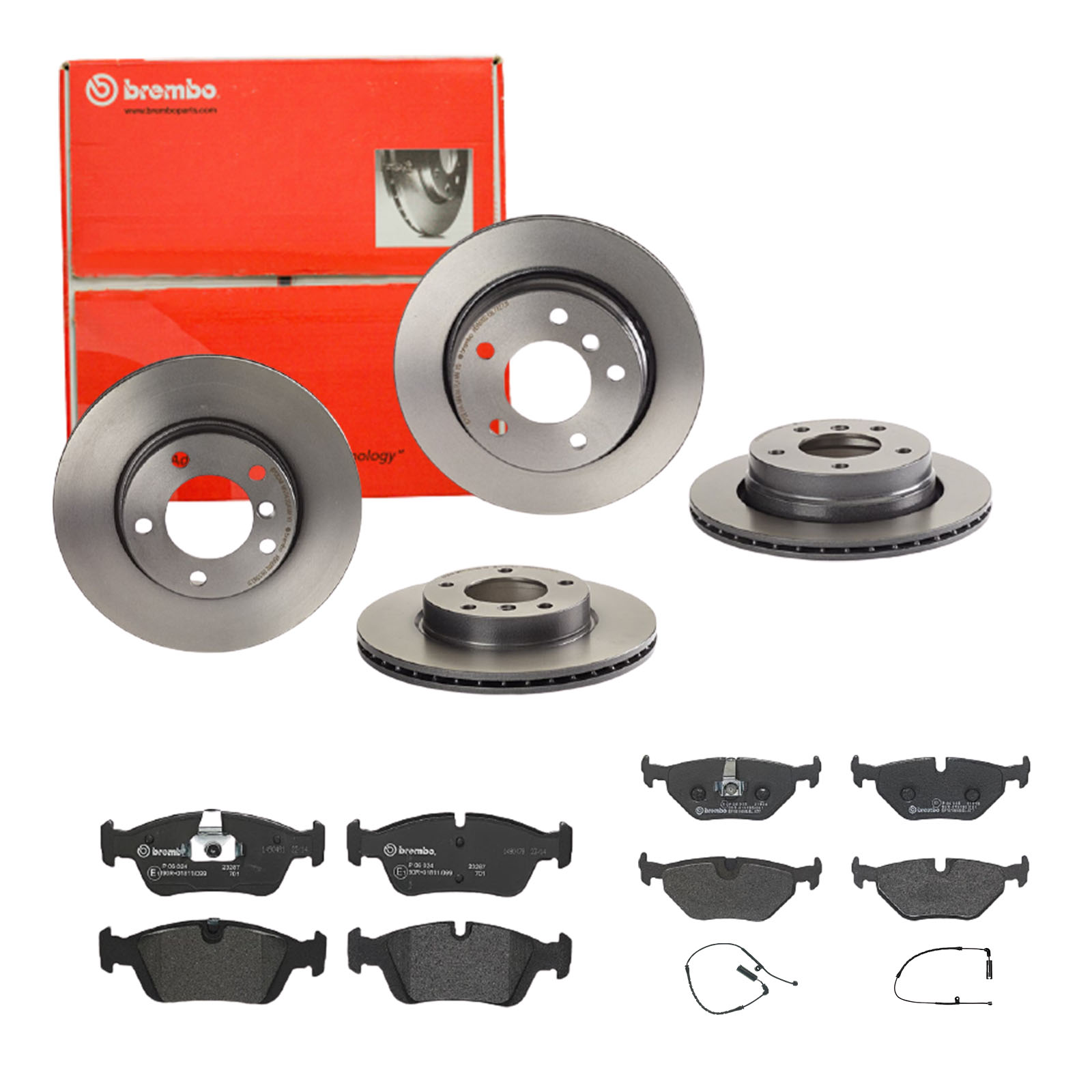BREMBO Bremsensatz, Scheibenbremse sg00000e5d Hinterachse Innenbelüftet 276mm 22mm für ROVER BMW MG (SAIC) MG